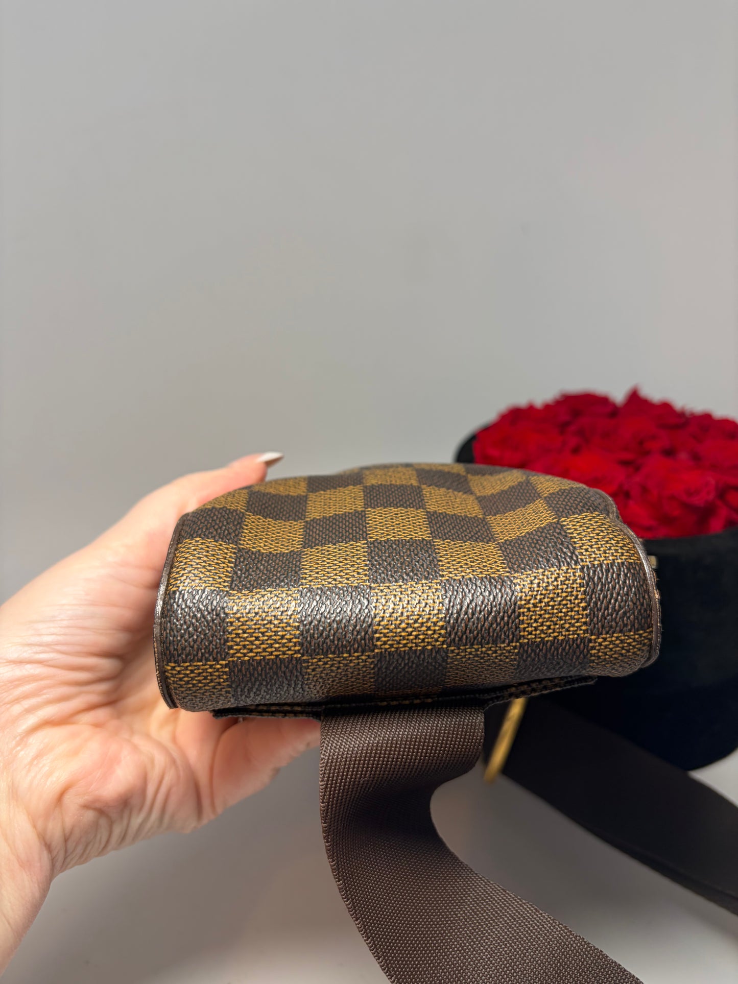 Louis Vuitton Damier Ebene Geronimo Belt Bag