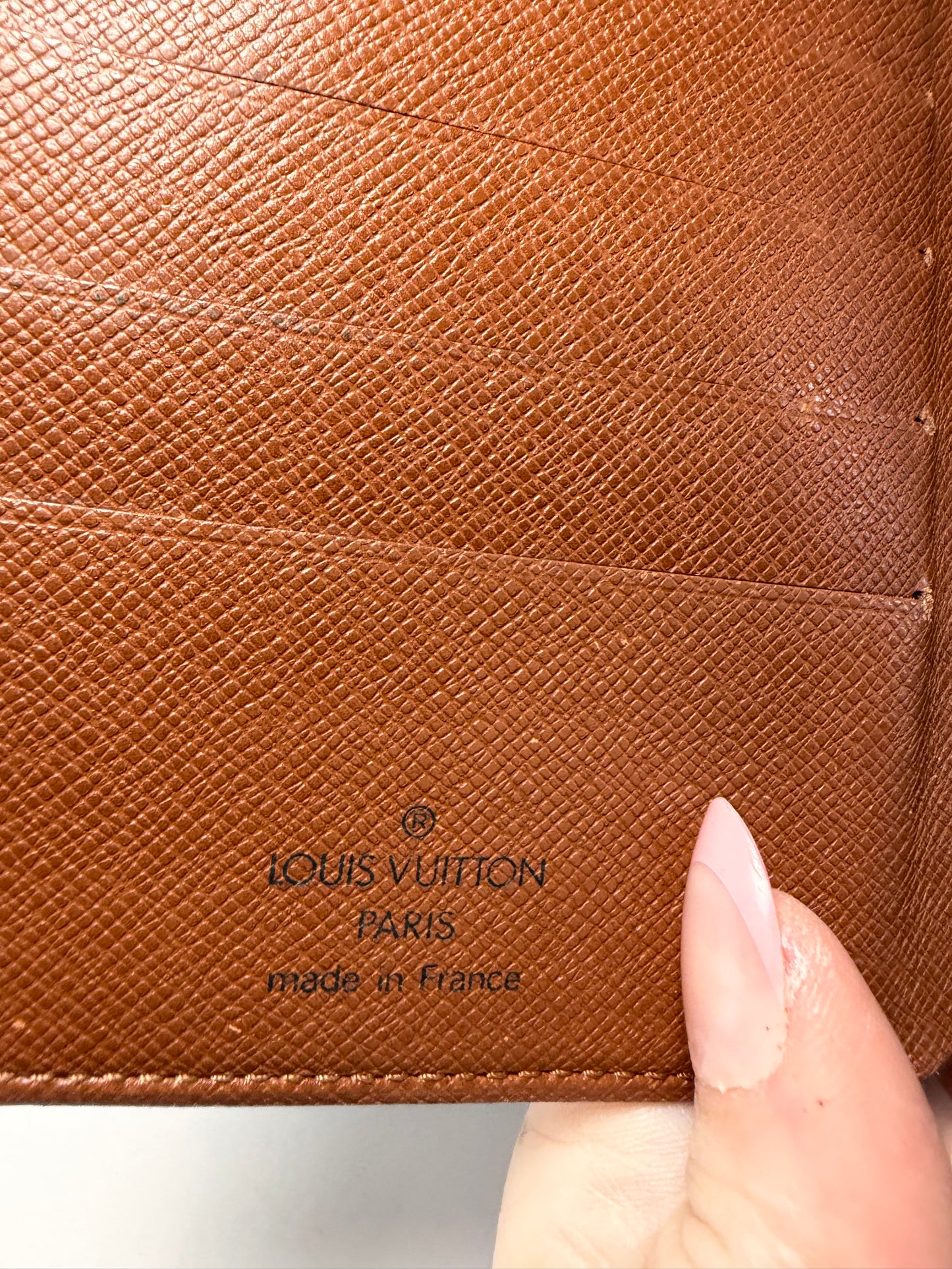 Louis Vuitton Porte Papier Passport Wallet Monogram