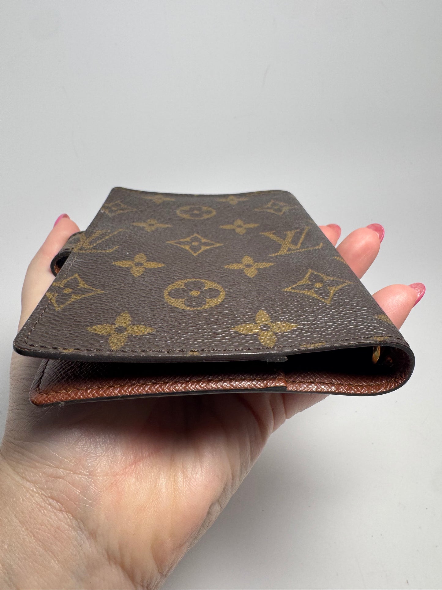 Louis Vuitton Agenda PM Planner/Passport Cover Made in Spain in June 2001