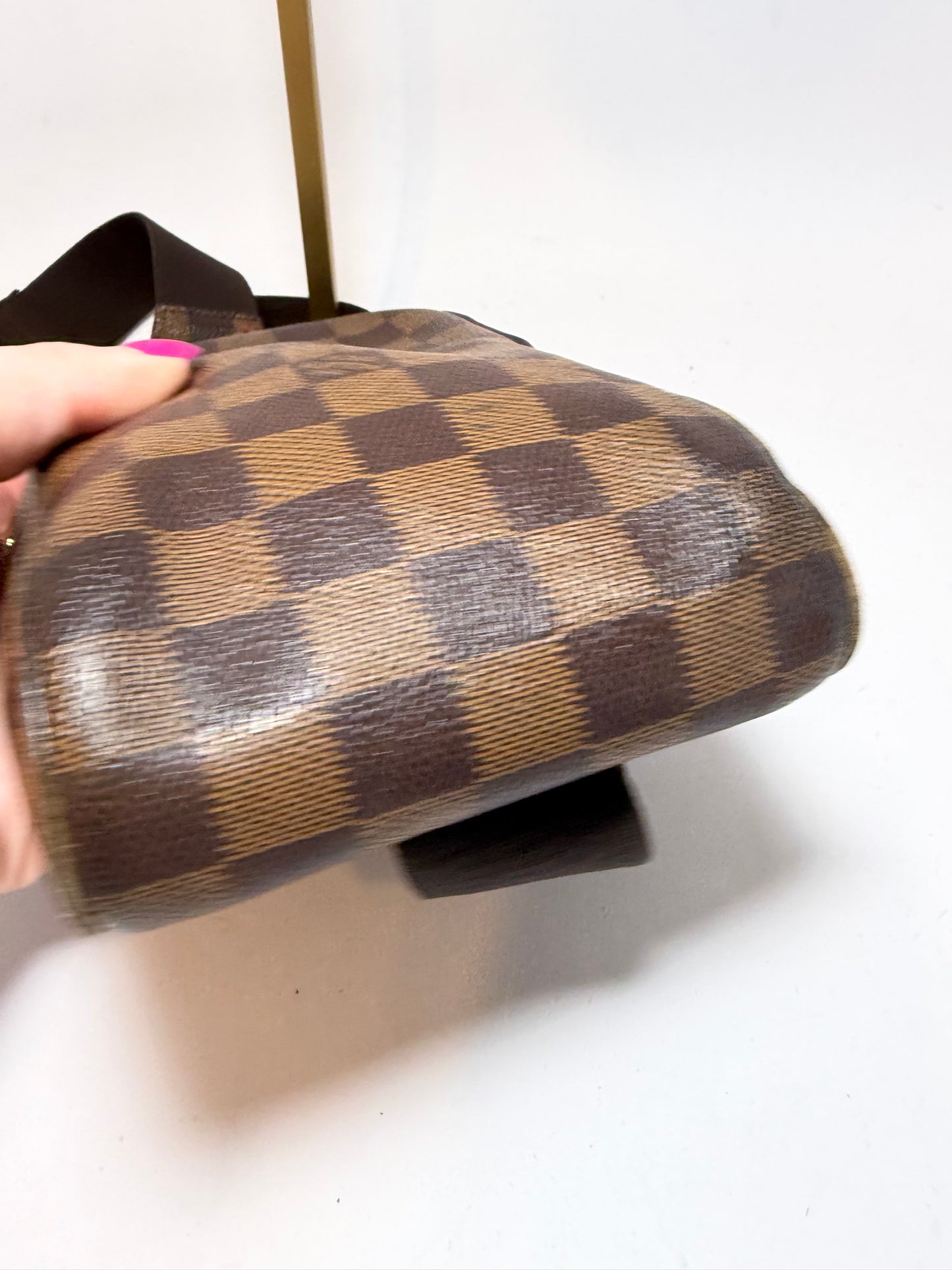 Louis Vuitton Damier Ebene Geronimo Bum Bag/Belt Bag w/COA
