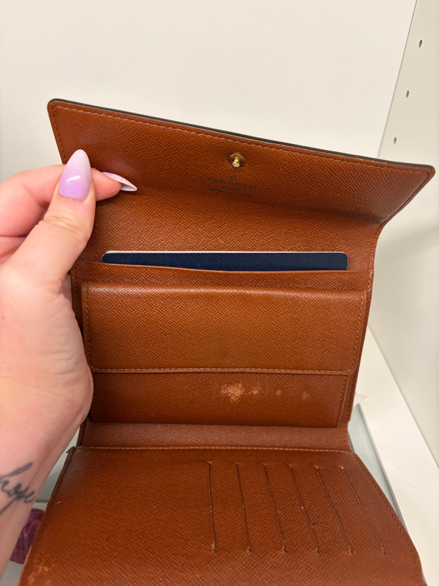 Louis Vuitton Etui papier passport monogram wallet