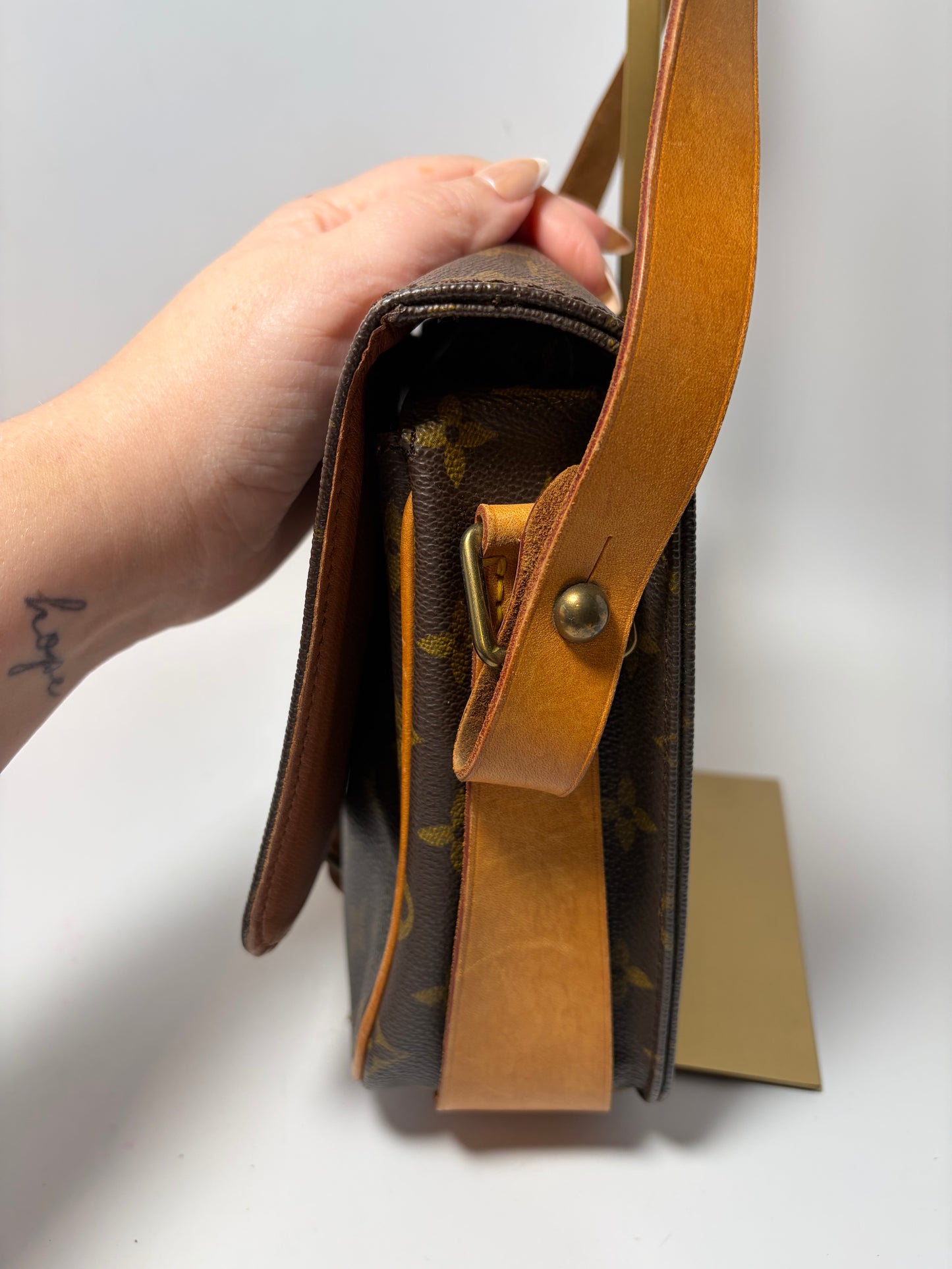 Louis Vuitton Cartouchière MM Monogram Crossbody