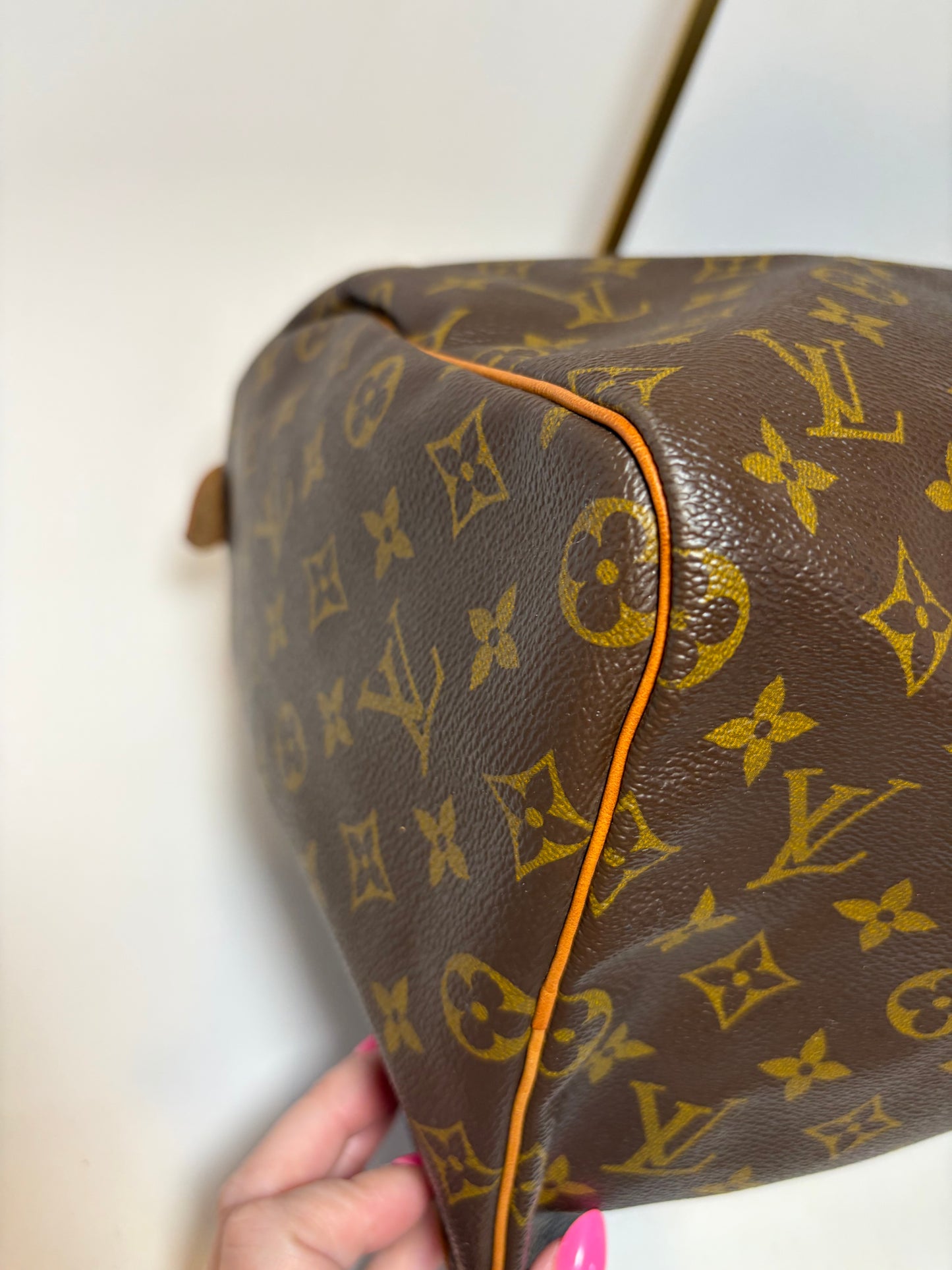 Louis Vuitton Speedy 40 Monogram, Made in France June 1994
