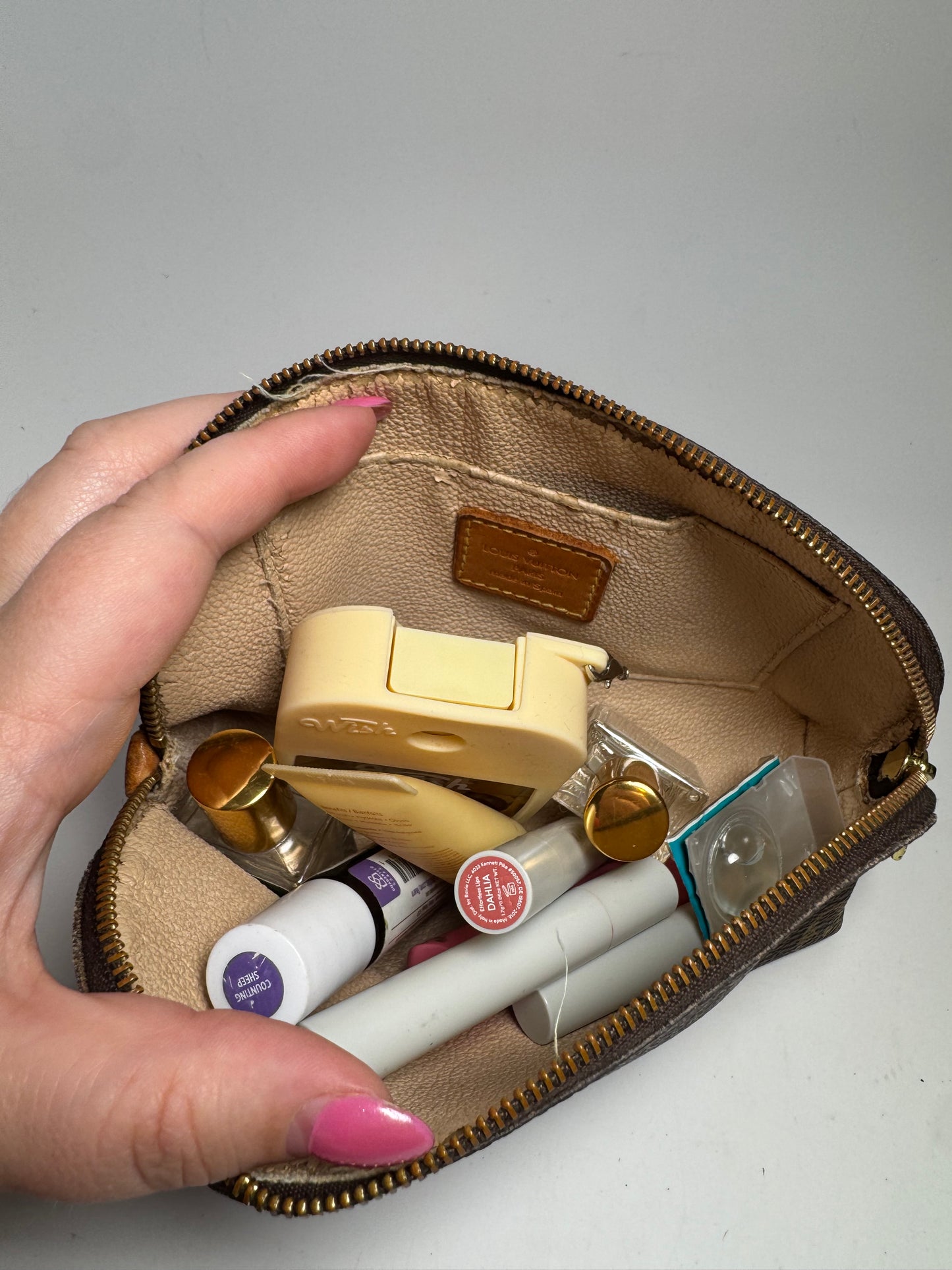 Louis Vuitton Cosmetic Pouch Monogram, November 2001