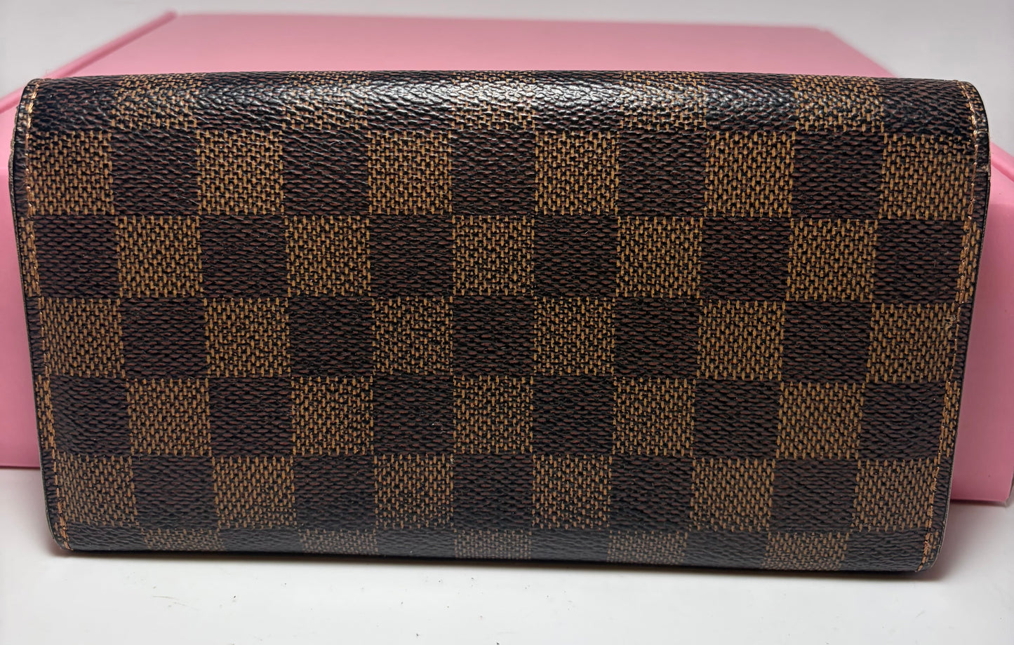 Louis Vuitton Damier Ebene Sarah Wallet