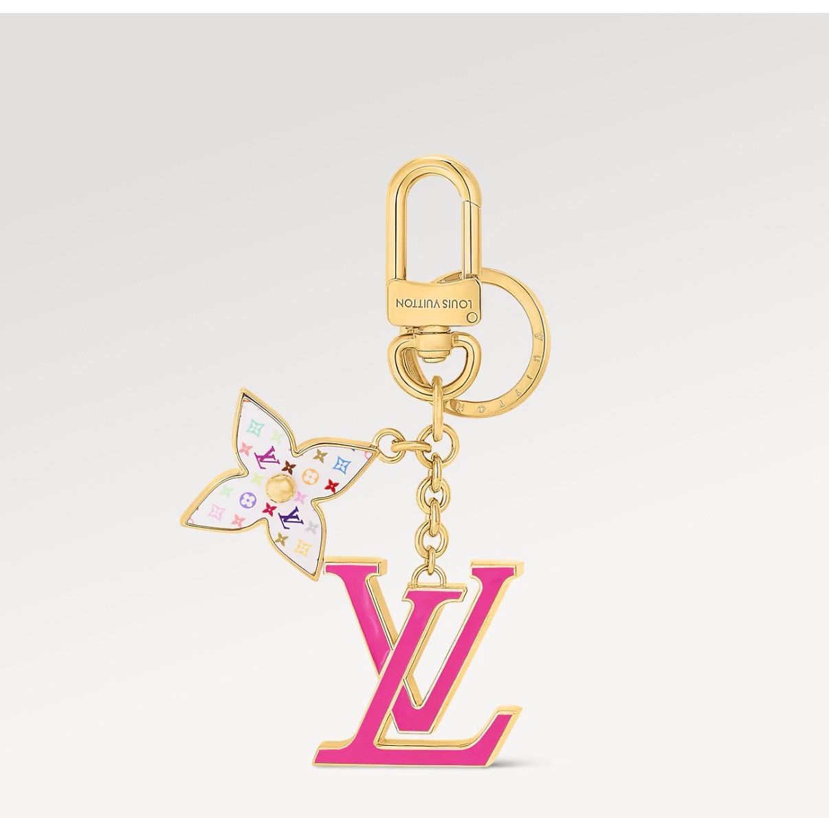 Louis Vuitton x Takashi Murakami Iconic Bag Charm Key Holder/Key Chain NWT in original packaging