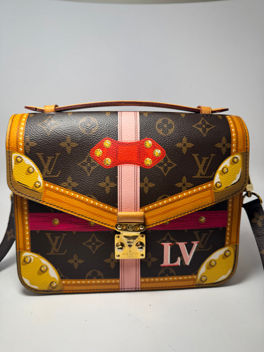 Louis Vuitton Monogram Summer Trunks Pochette Metis Crossbody