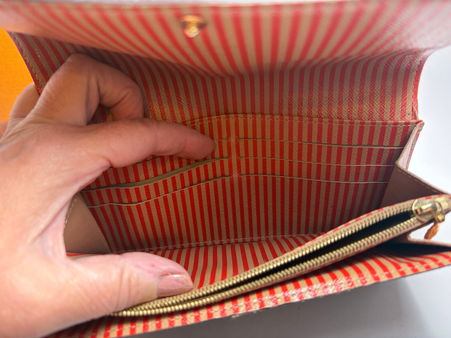 Louis Vuitton Vintage Sarah Trunks and Locks Monogram Wallet