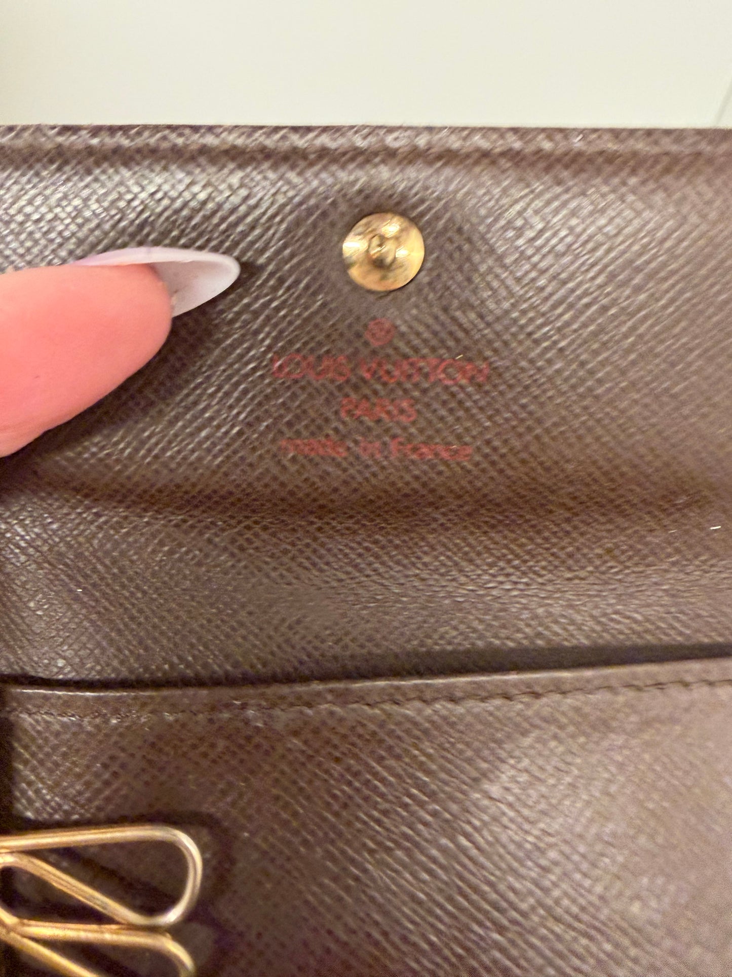 Louis Vuitton Damier Ebene Key Holder