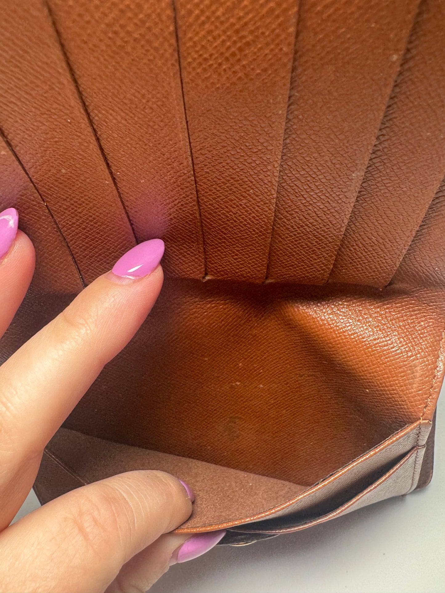 Louis Vuitton Porte Papier Zip Monogram Wallet/Passport Holder- December 1997