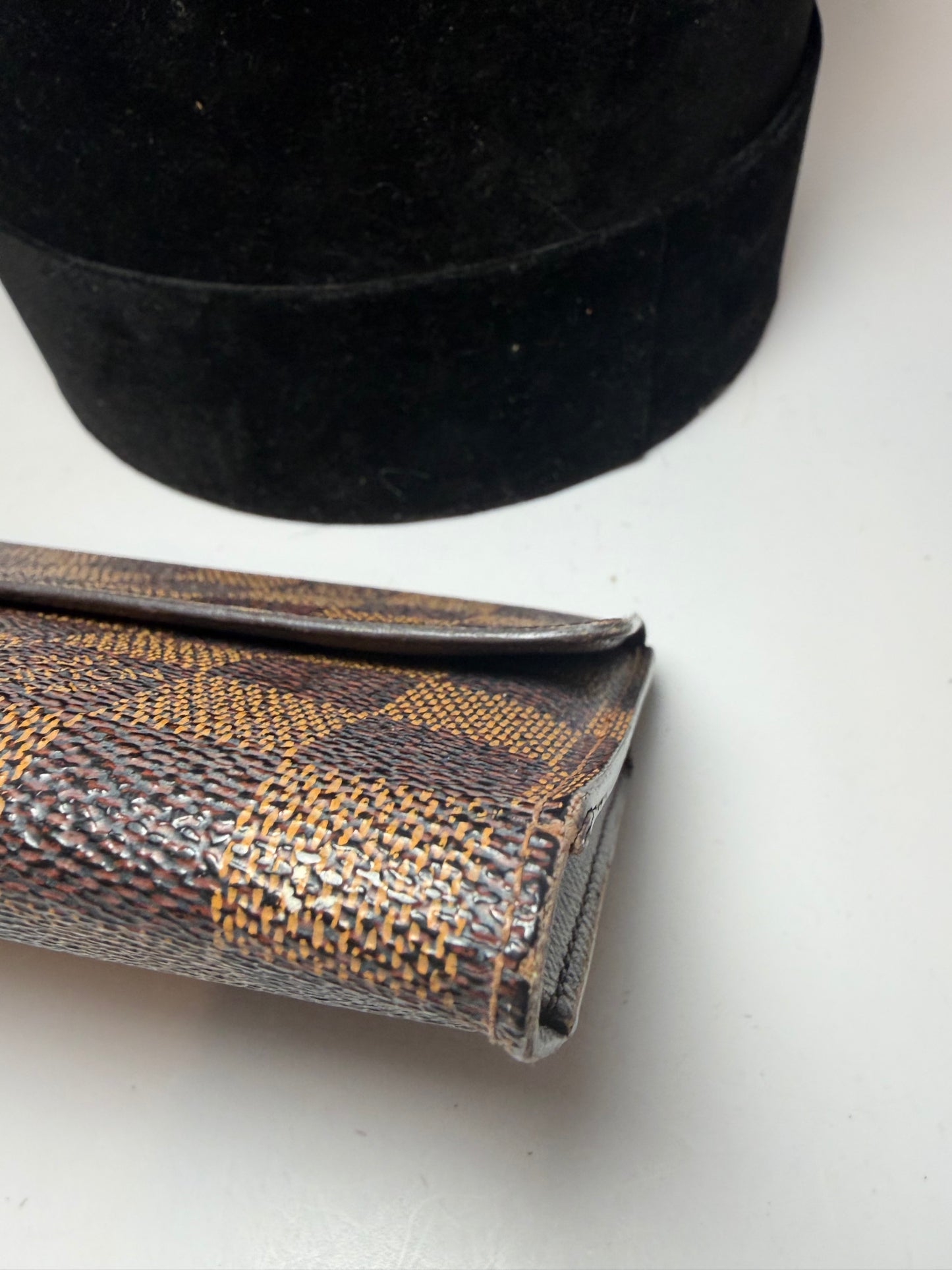 Louis Vuitton Damier Ebene Paper Etui Trifold Wallet