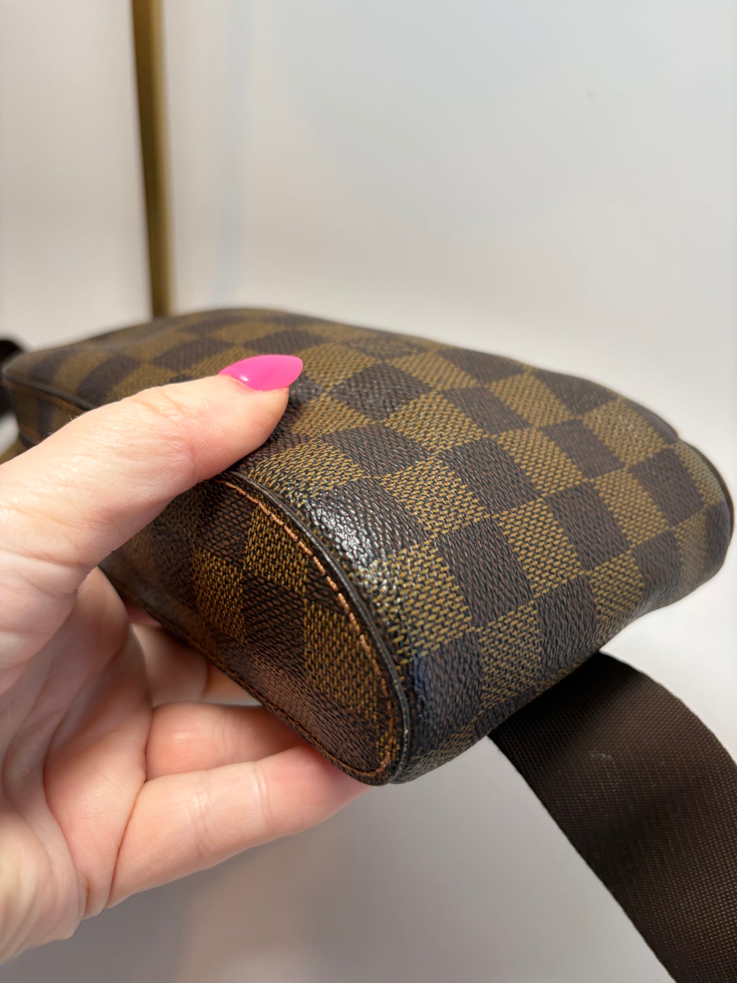 Louis Vuitton Damier Ebene Geronimo Bum Bag