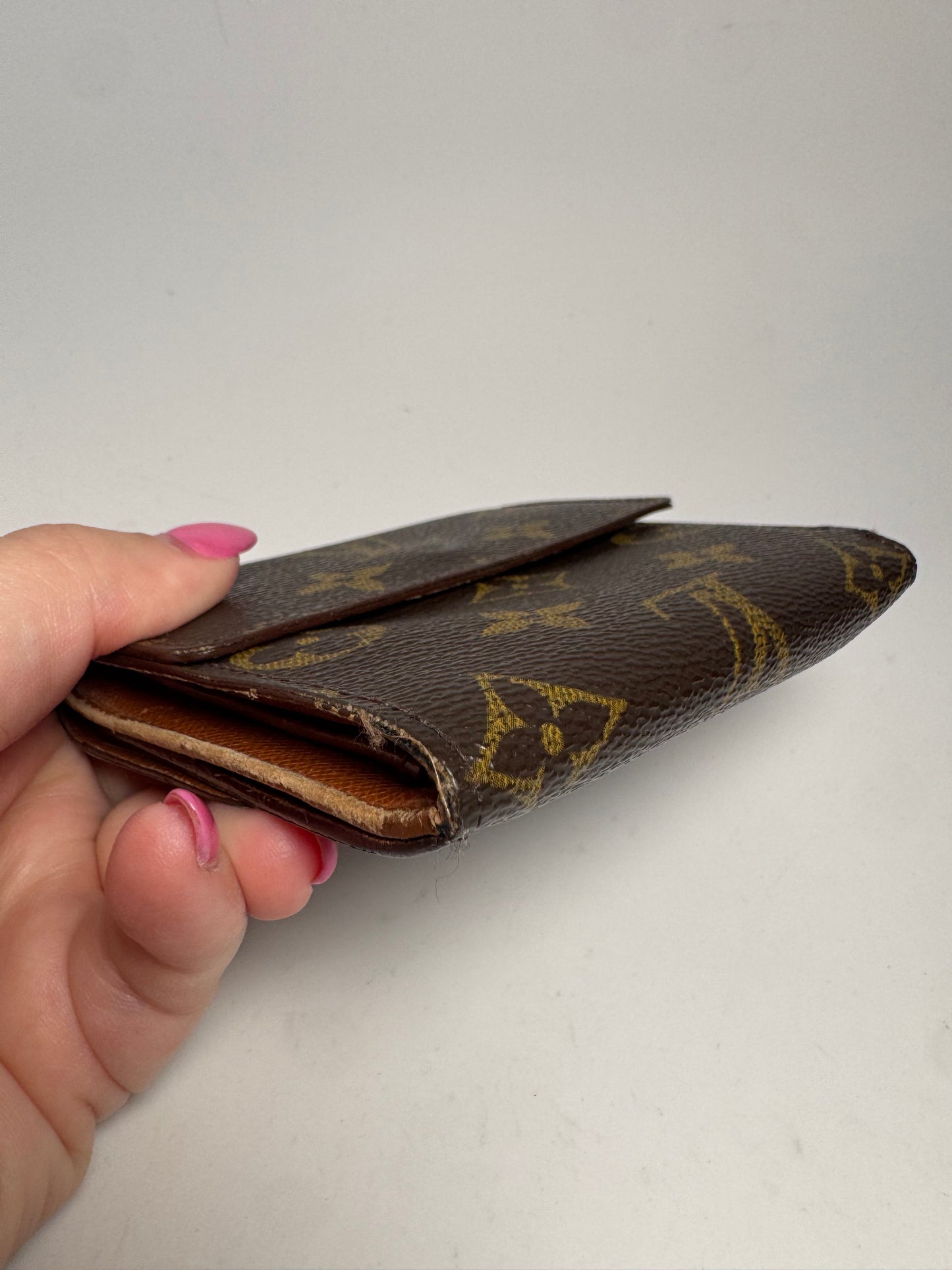 Louis Vuitton Elise Monogram Trifold Wallet Made in France