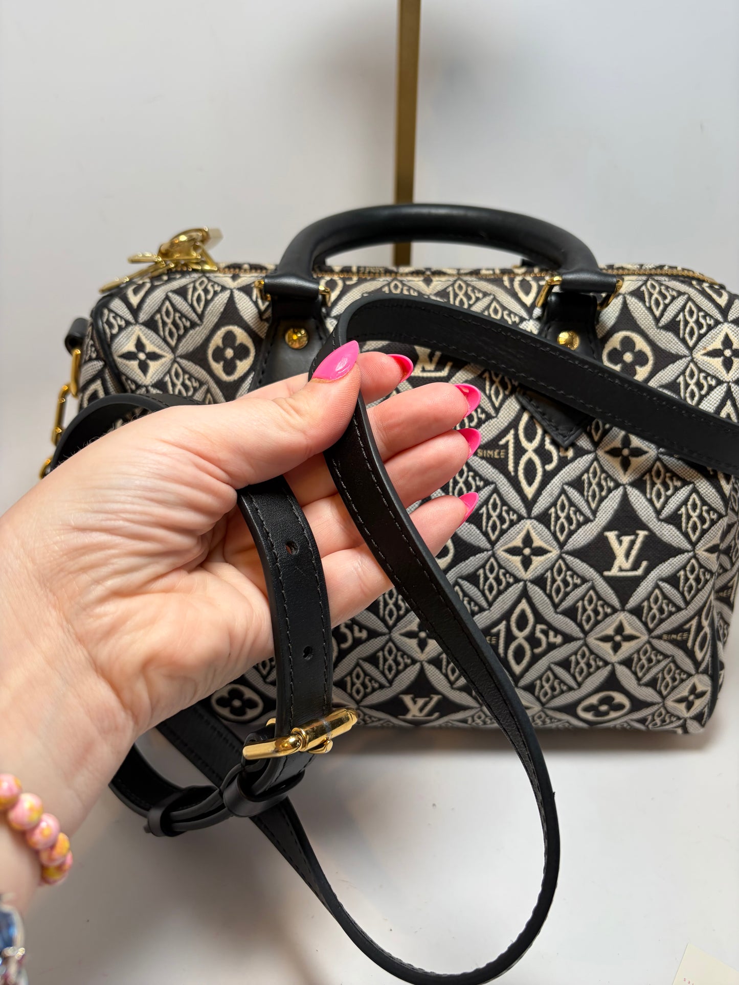 Louis Vuitton Speedy 25 Bandoulière 1854 Monogram Jacquard