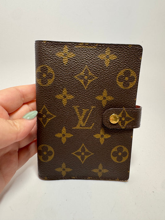 Louis Vuitton Agenda PM Monogram Passport Holder/Agenda Planner- July 2000