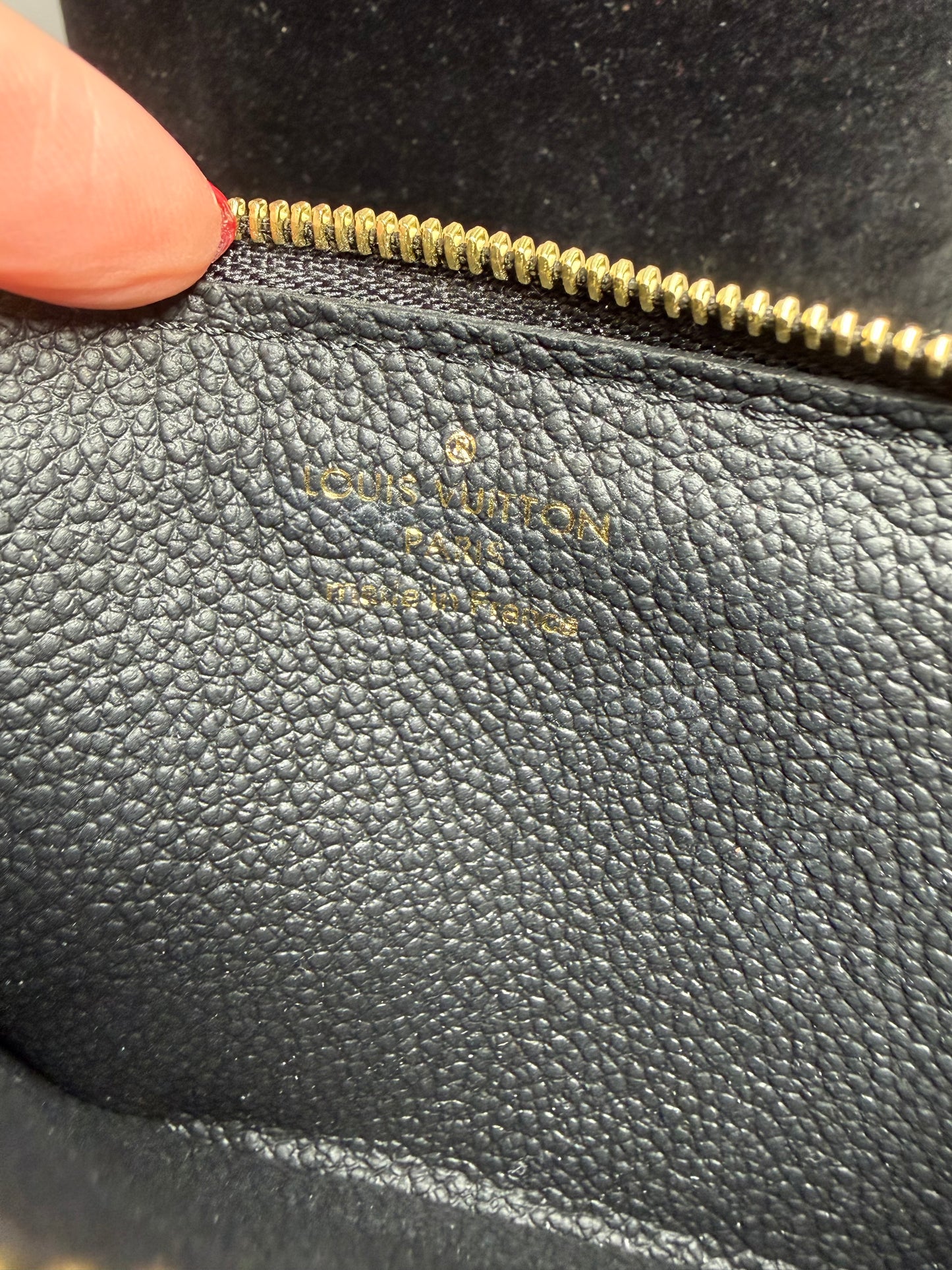 Louis Vuitton Black Empriente Leather Recto Verso Wallet/Key Cles