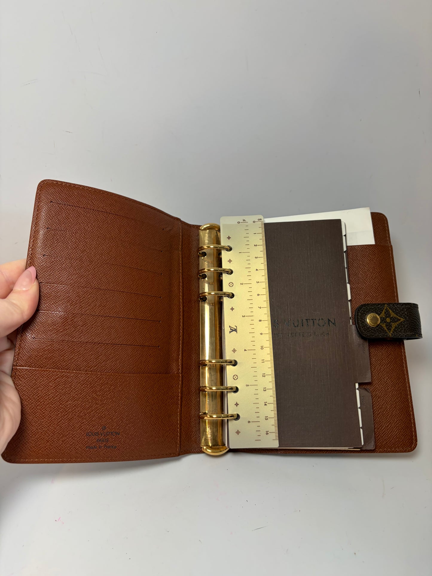 Louis Vuitton Medium Ring Agenda MM Monogram