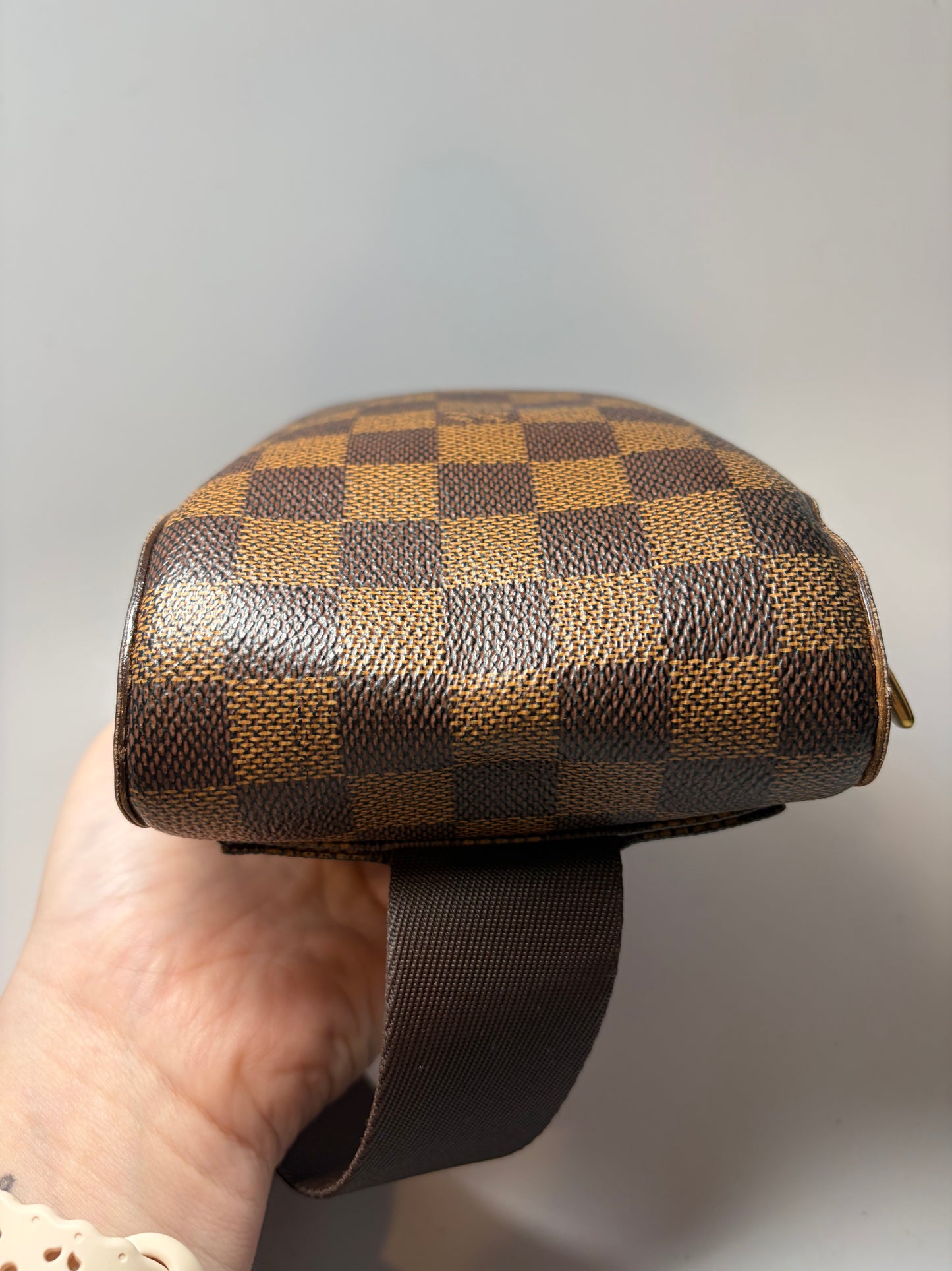 Louis Vuitton Geronimo Belt Bag/Bum Bag Damier Ebene