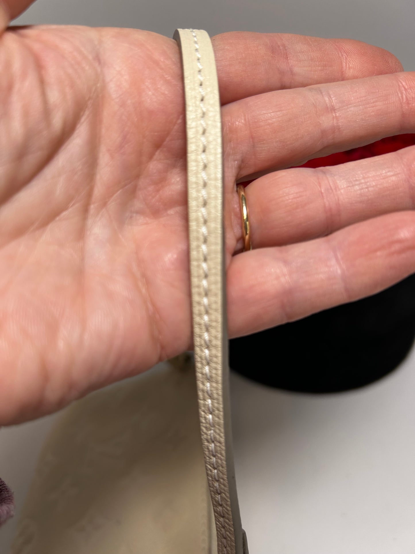 Louis Vuitton Citadine GM Pochette in Cream Empriente Leather