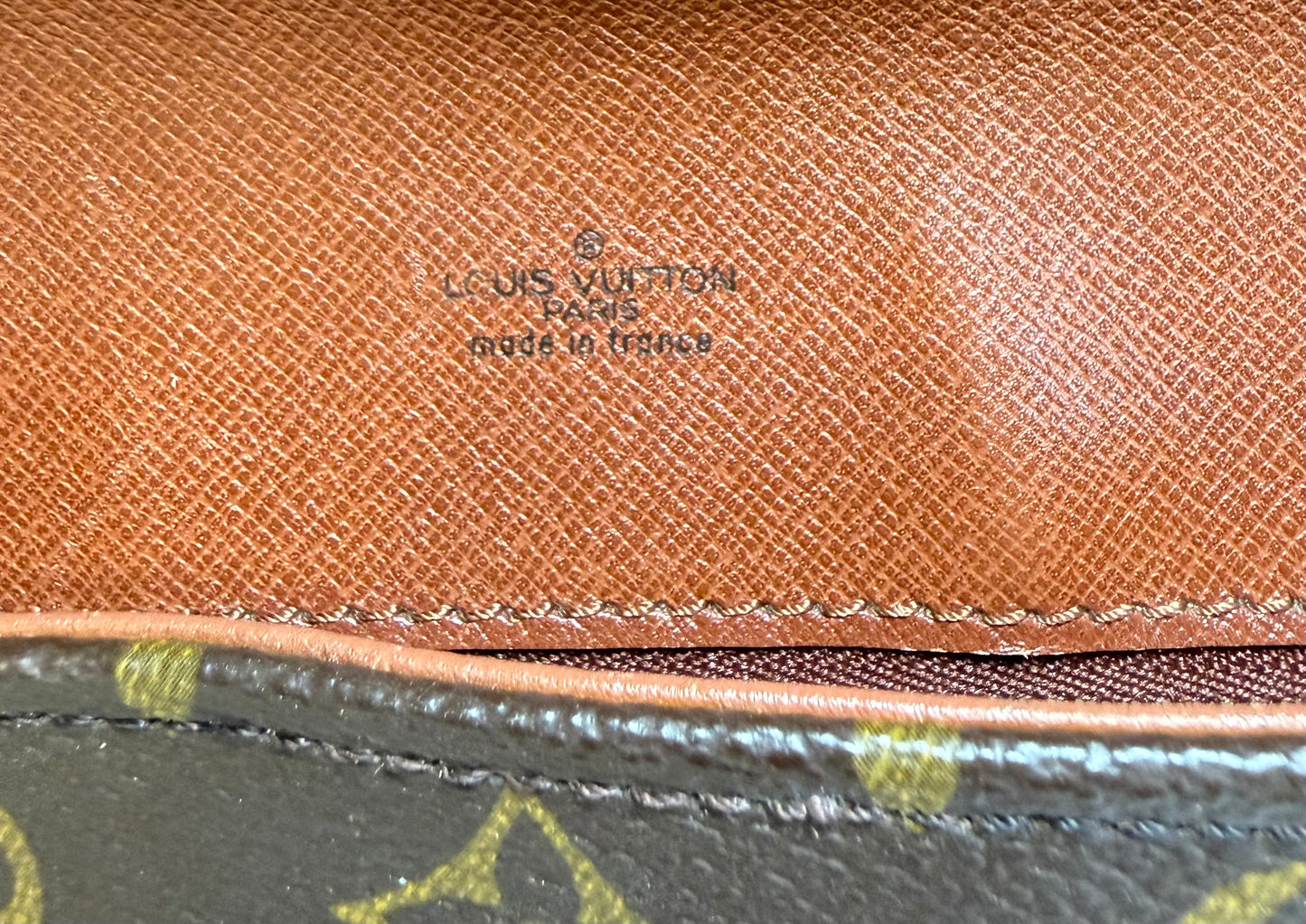 Louis Vuitton Chantilly MM Monogram Crossbody Made in France March 1989
