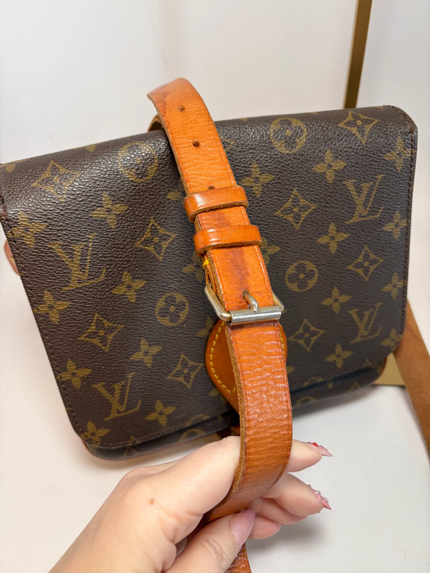 Louis Vuitton Cartouchière MM Monogram Crossbody