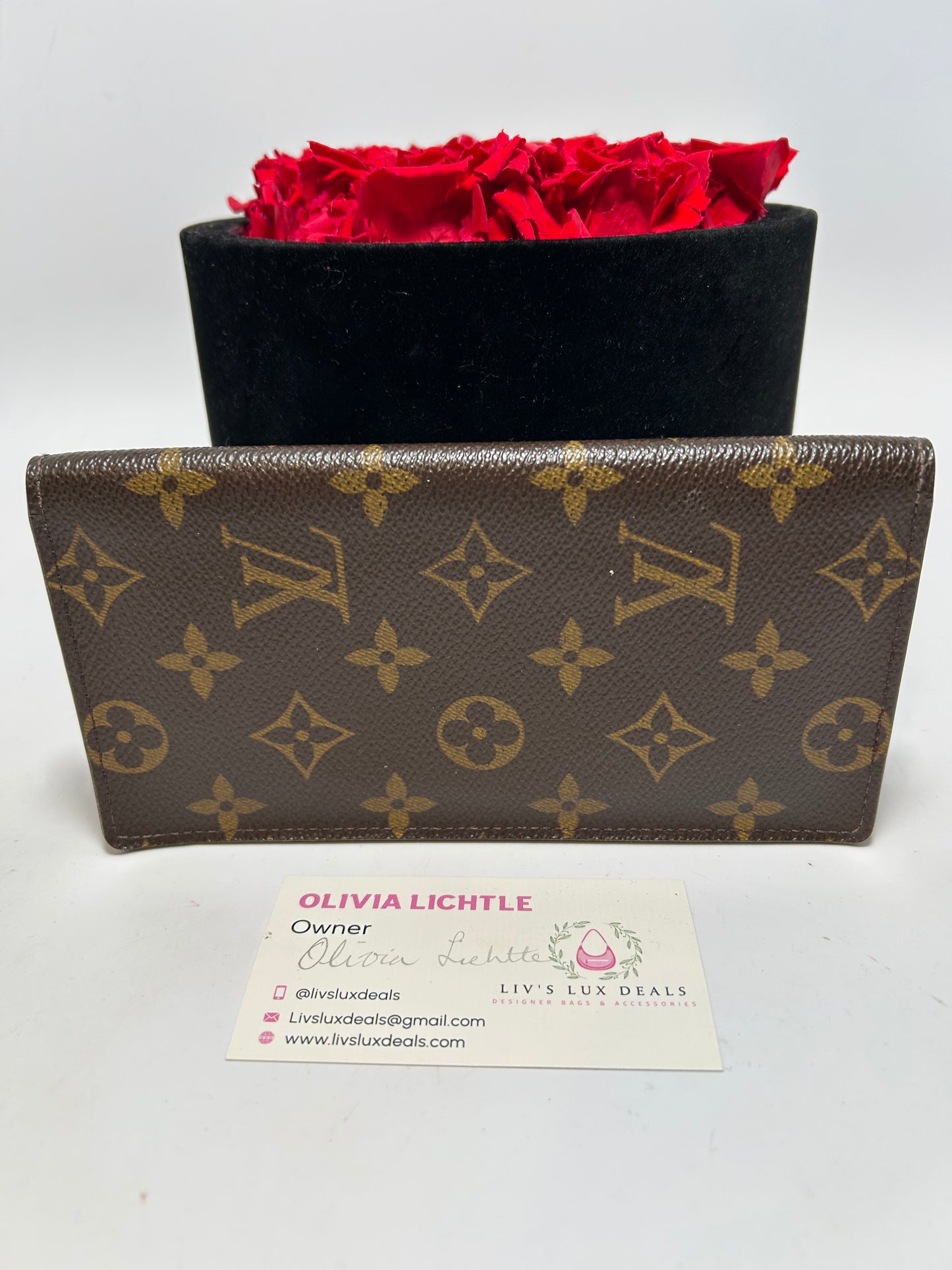 Louis Vuitton Slim Wallet Monogram/Passport Cover