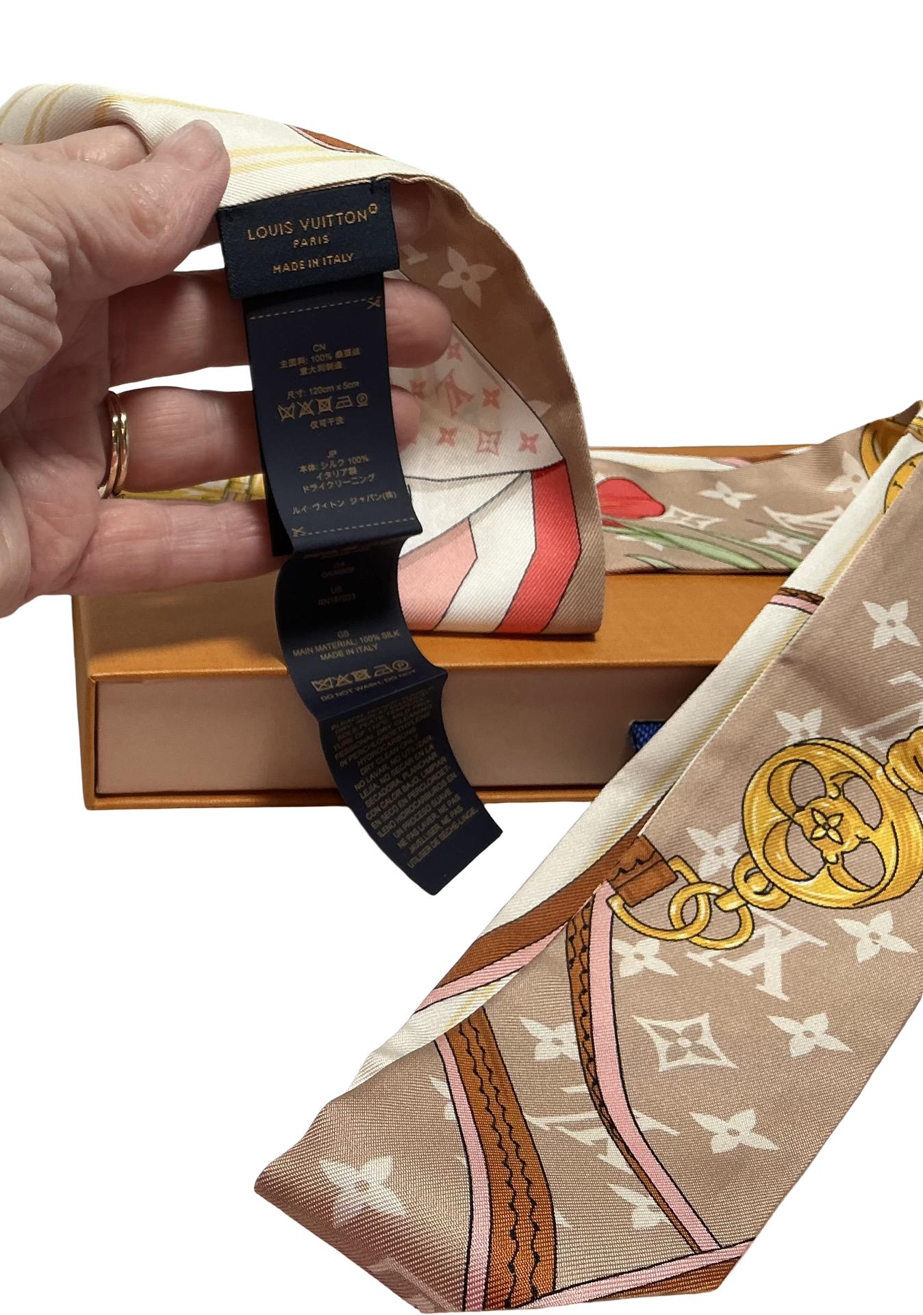 Neverfull of Love BB Bandeau 100% Silk NWT, box & dust bag (and ribbon)
