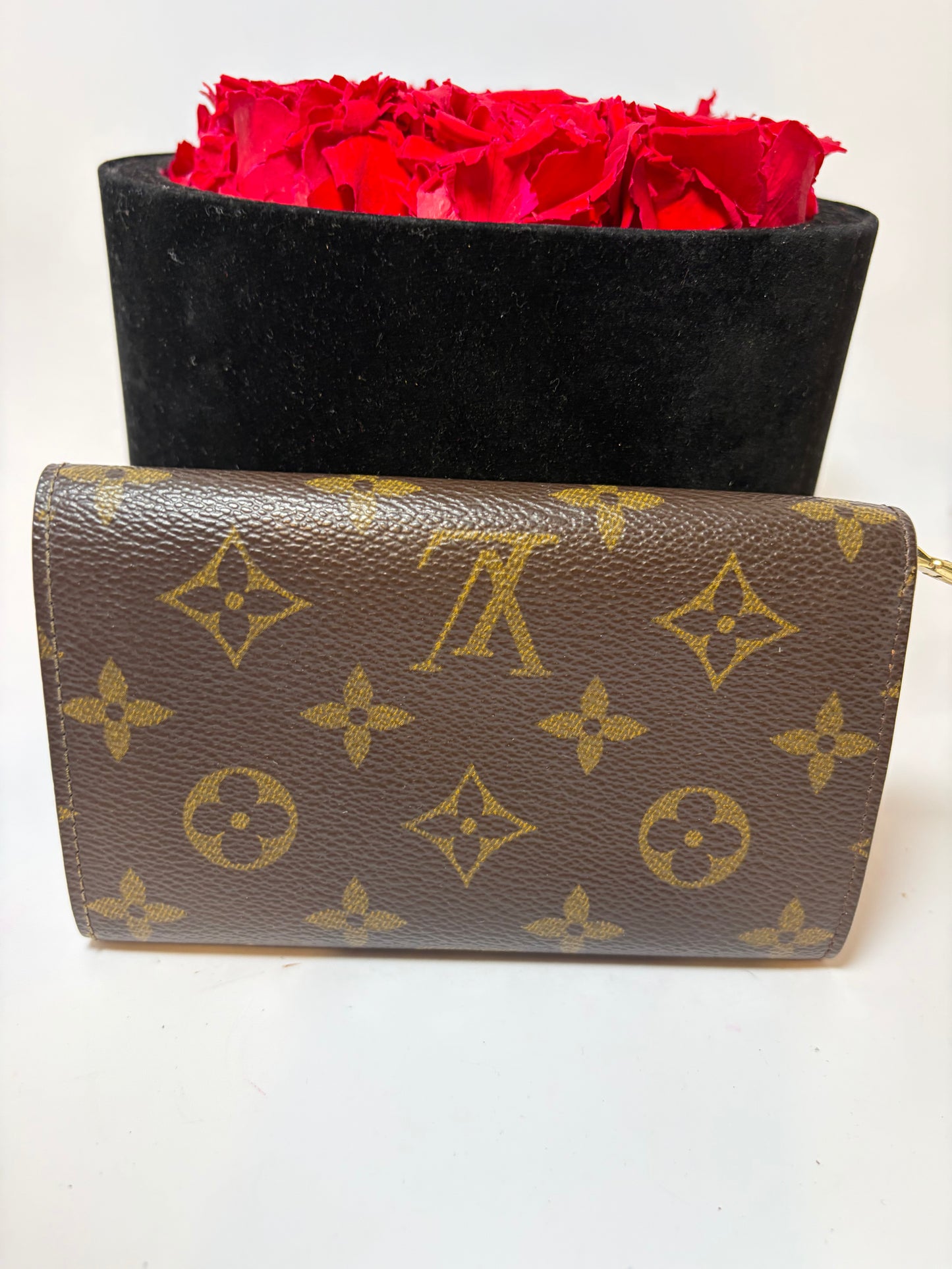Louis Vuitton Porte Monnaie Tressor Monogram Wallet