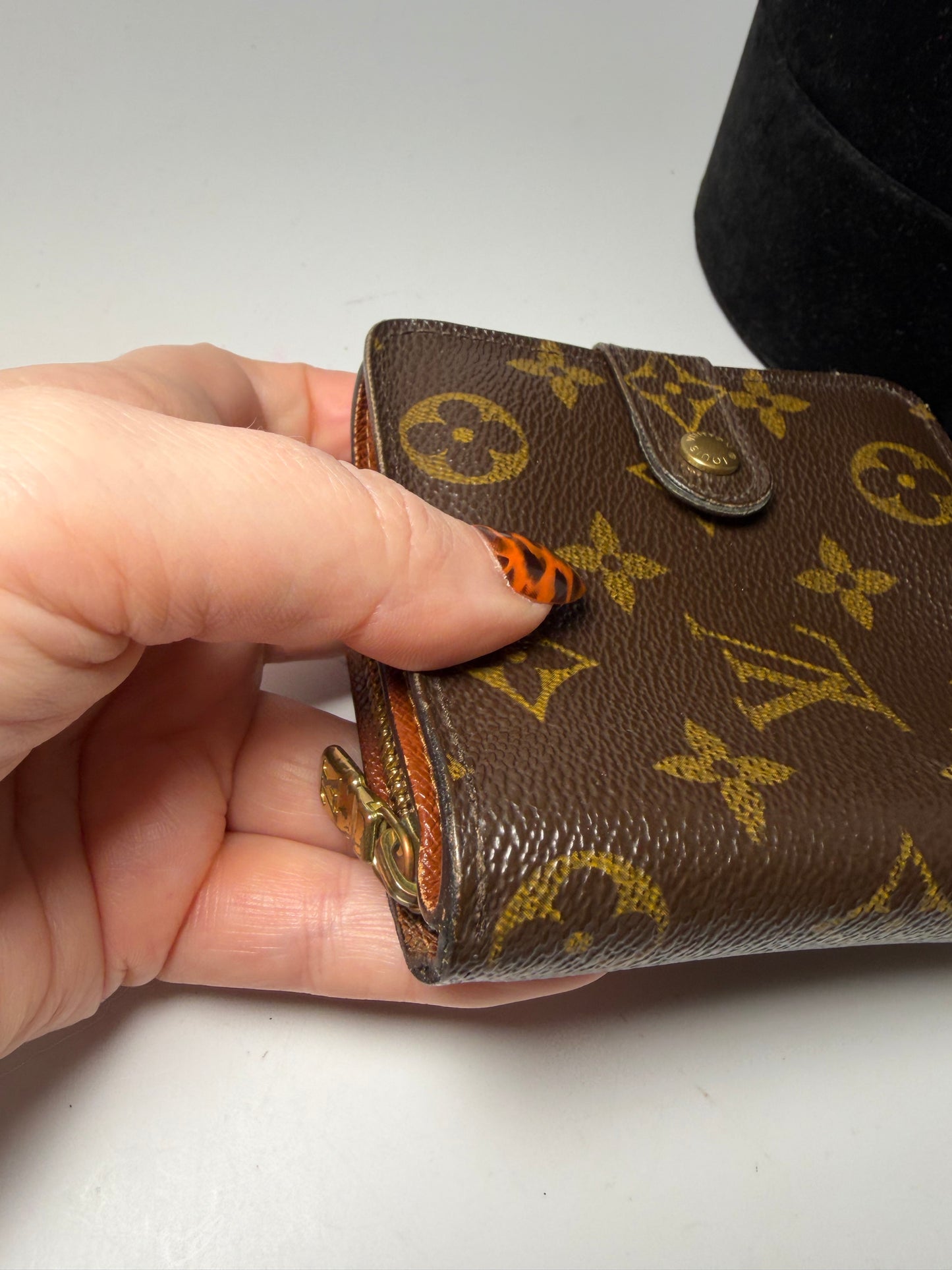 Louis Vuitton Monogram Zippy Compact Wallet Date code