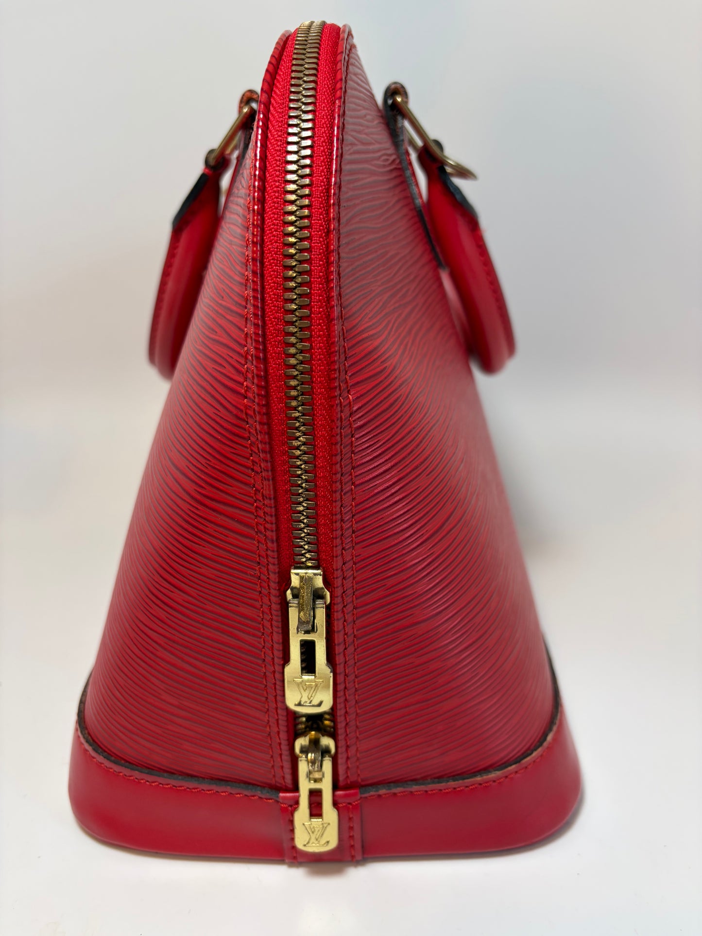 Louis Vuitton Alma PM Castillan Red Epi Leather