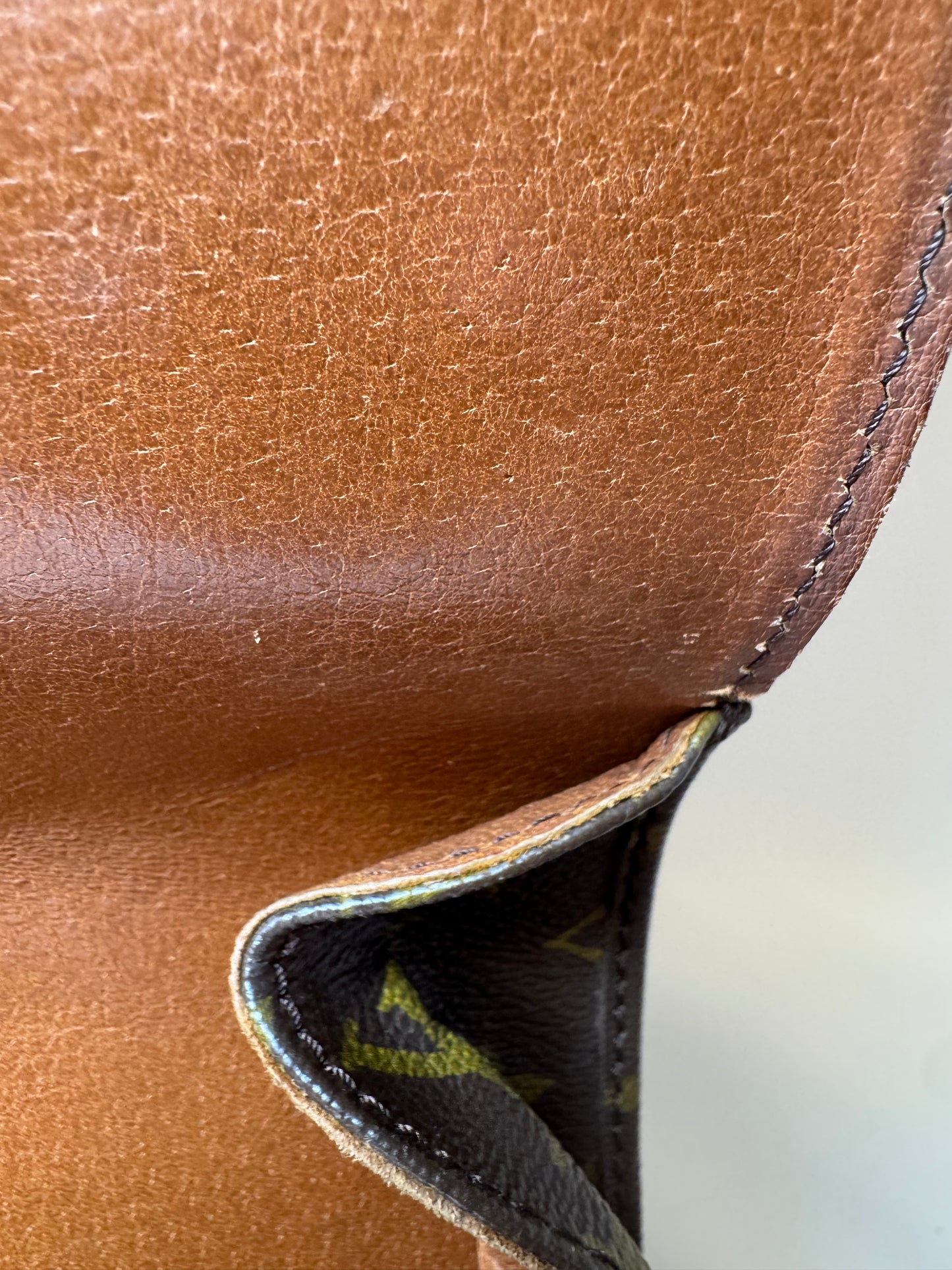 Louis Vuitton Cartouchière GM Monogram Crossbody/Shoulder Bag- Pre Date Code
