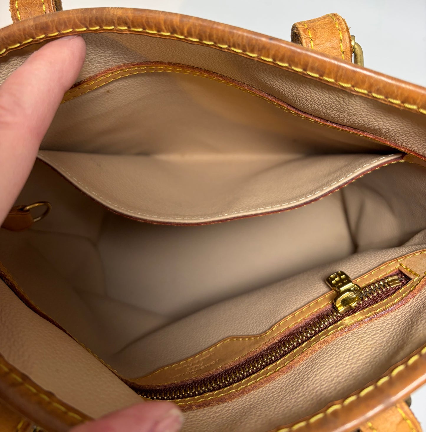 Louis Vuitton Petite Bucket Bag PM Monogram Tote