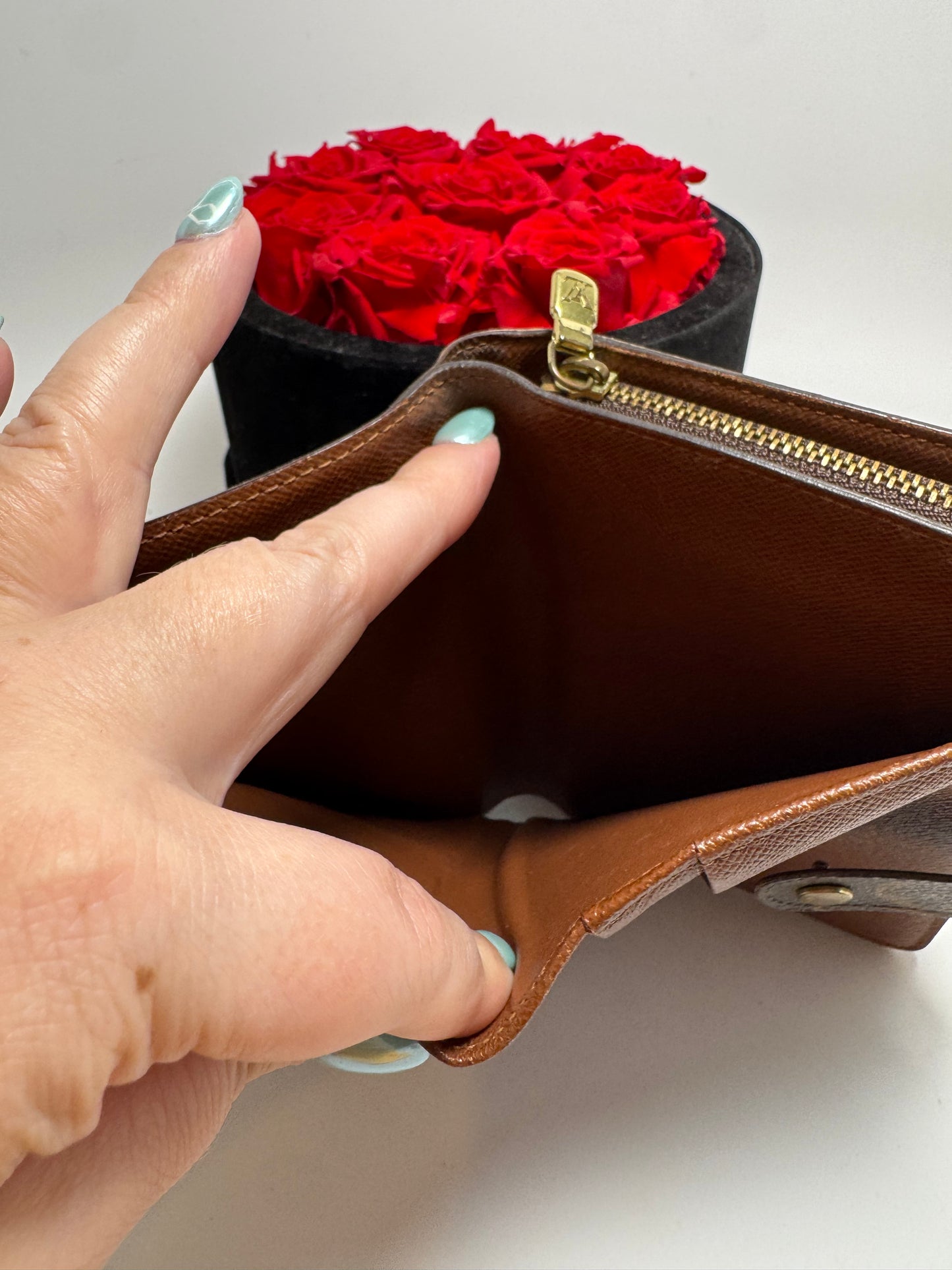 Louis Vuitton Porte Papier Passport Wallet Monogram