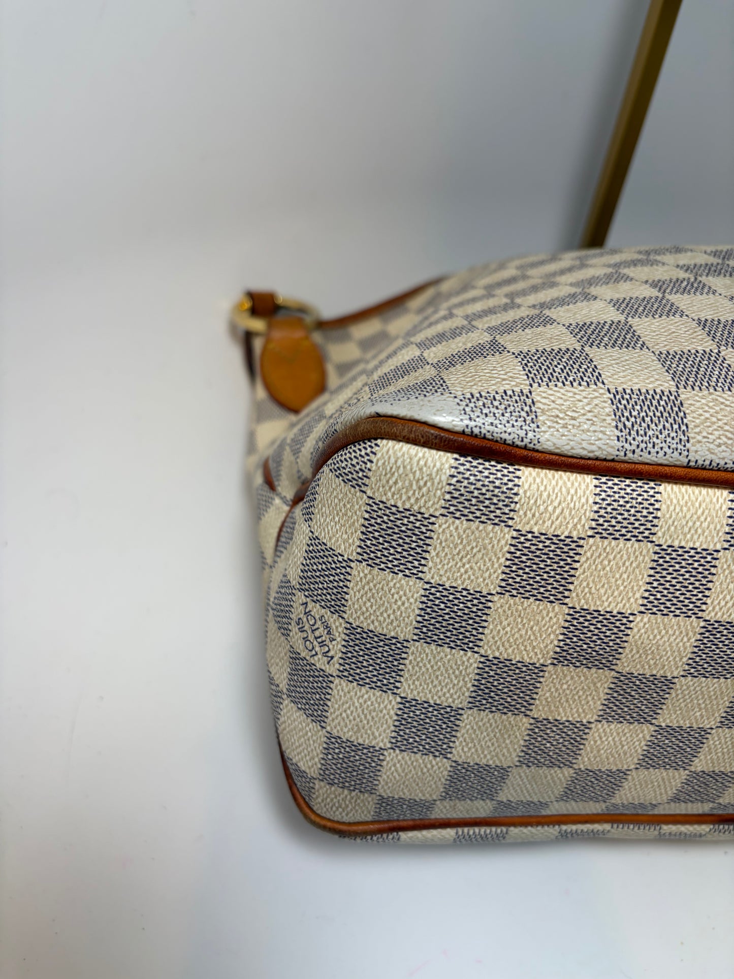 Louis Vuitton Delightful PM Damier Azur Shoulder Bag w/COA
