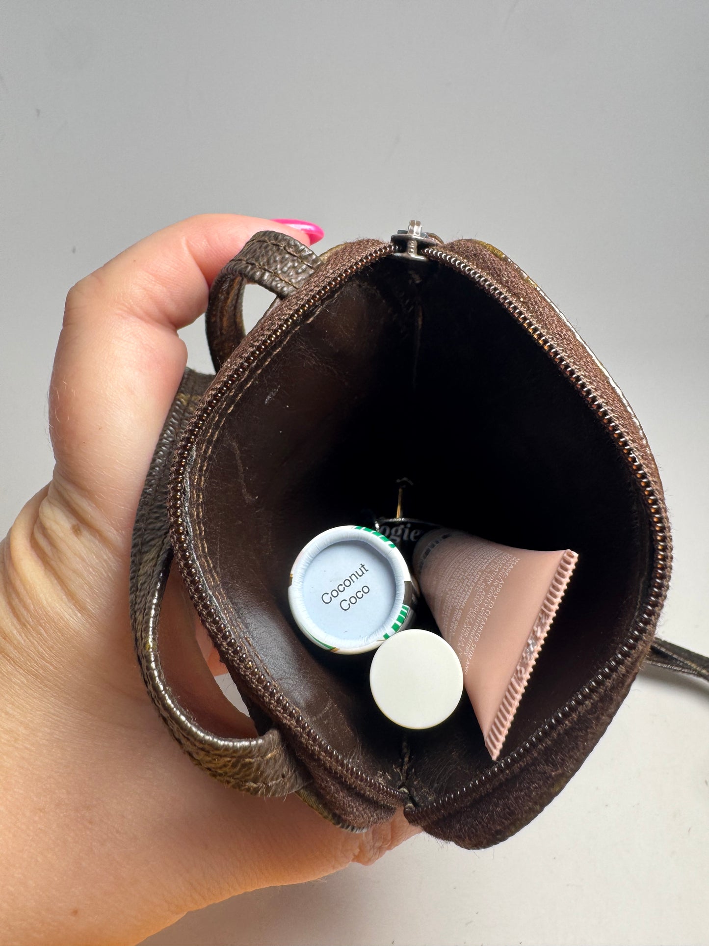 Louis Vuitton Spy Secret Monogram Pouch