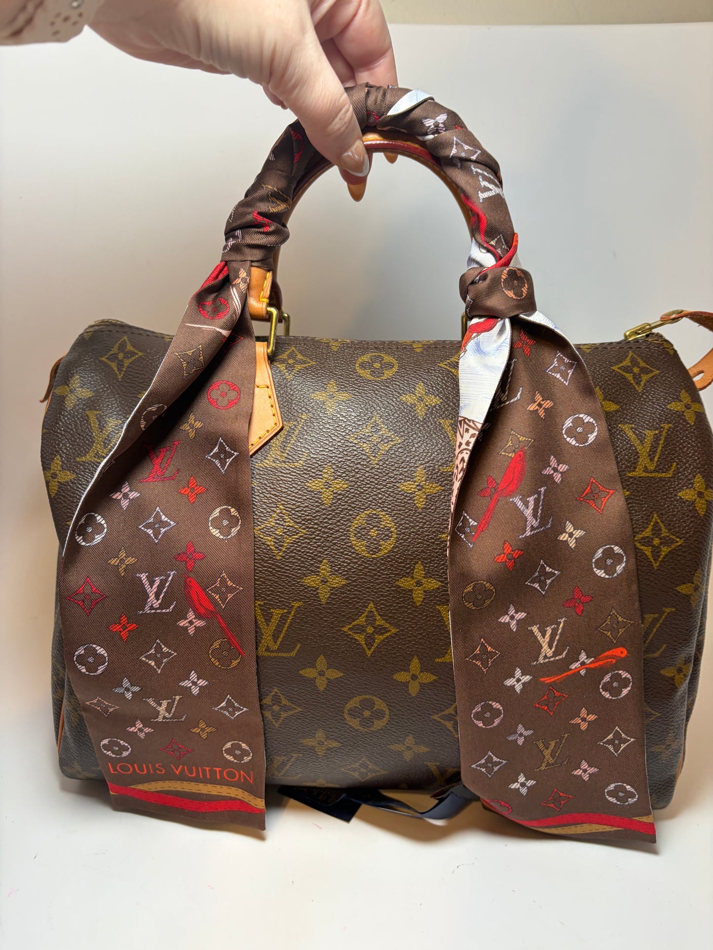 Louis Vuitton Up and Away BB Bandeau 100% Silk Spring-Summer 2023 NWOT