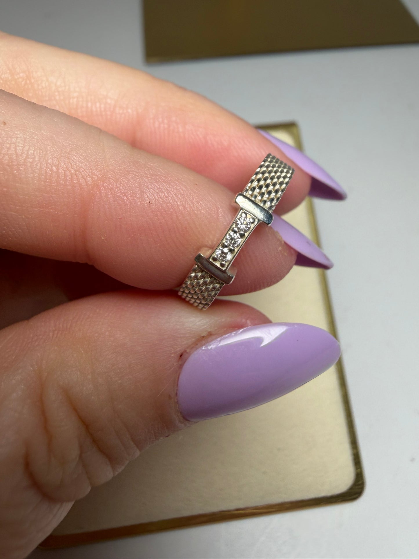 Tiffany & Co Somerset 3 Diamond Ring