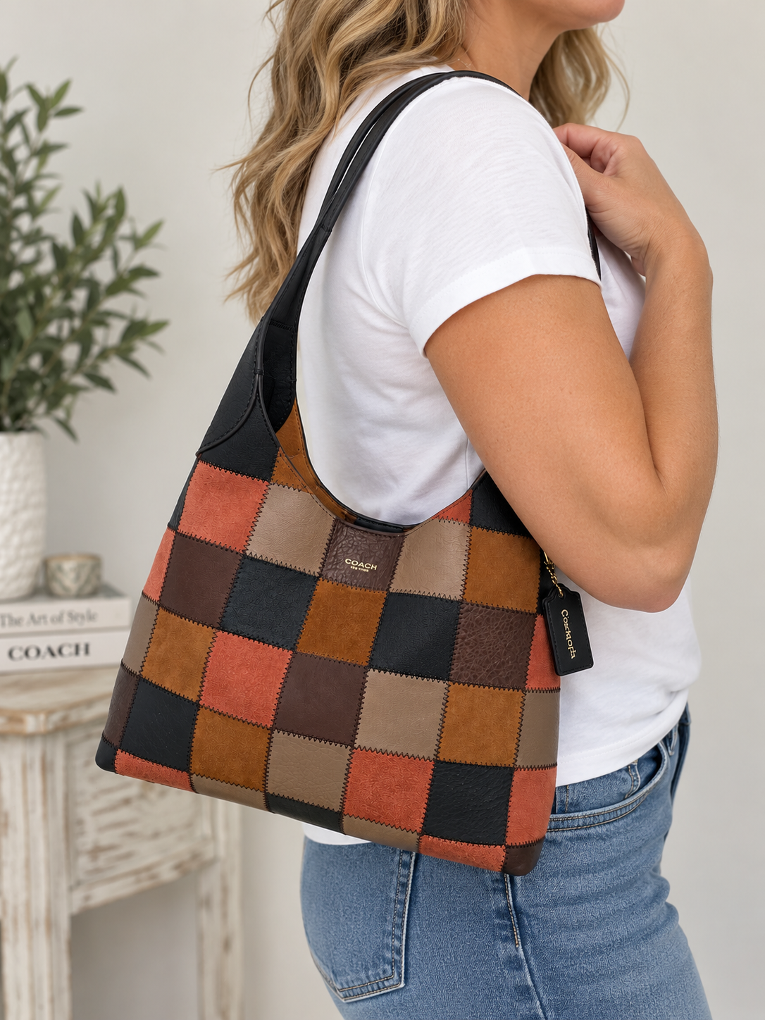 Coach Brooklyn 28 Coachtopia Multi/Clay Fall Bag- BRAND NEW!