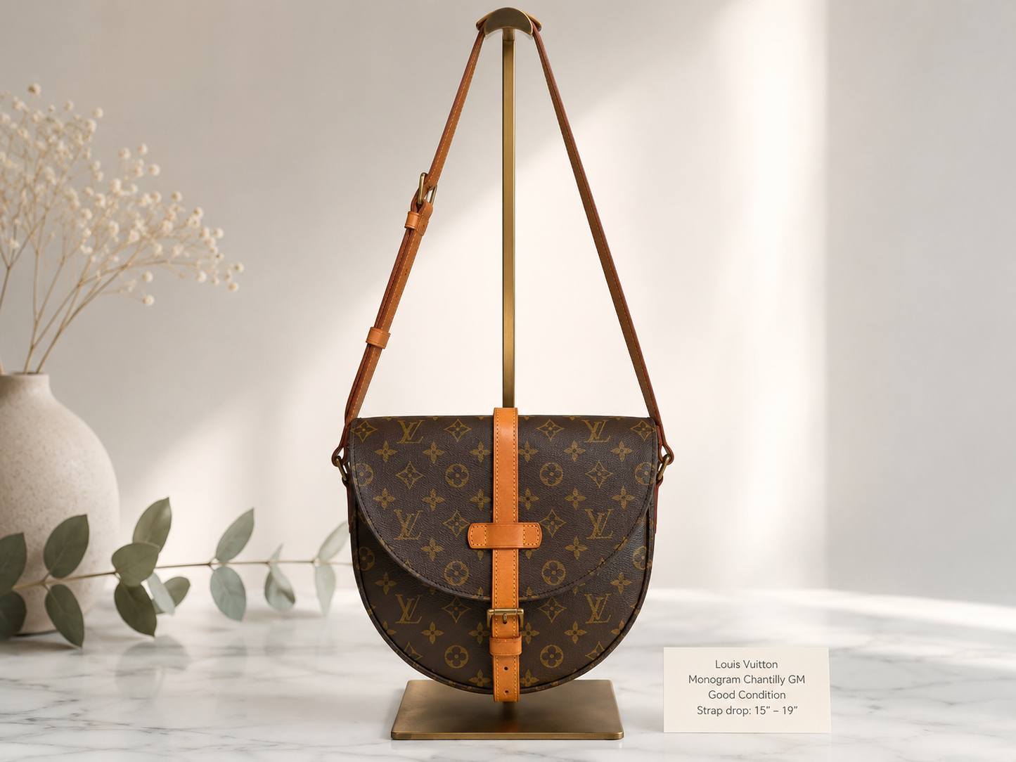 Louis Vuitton Chantilly GM Monogram Crossbody