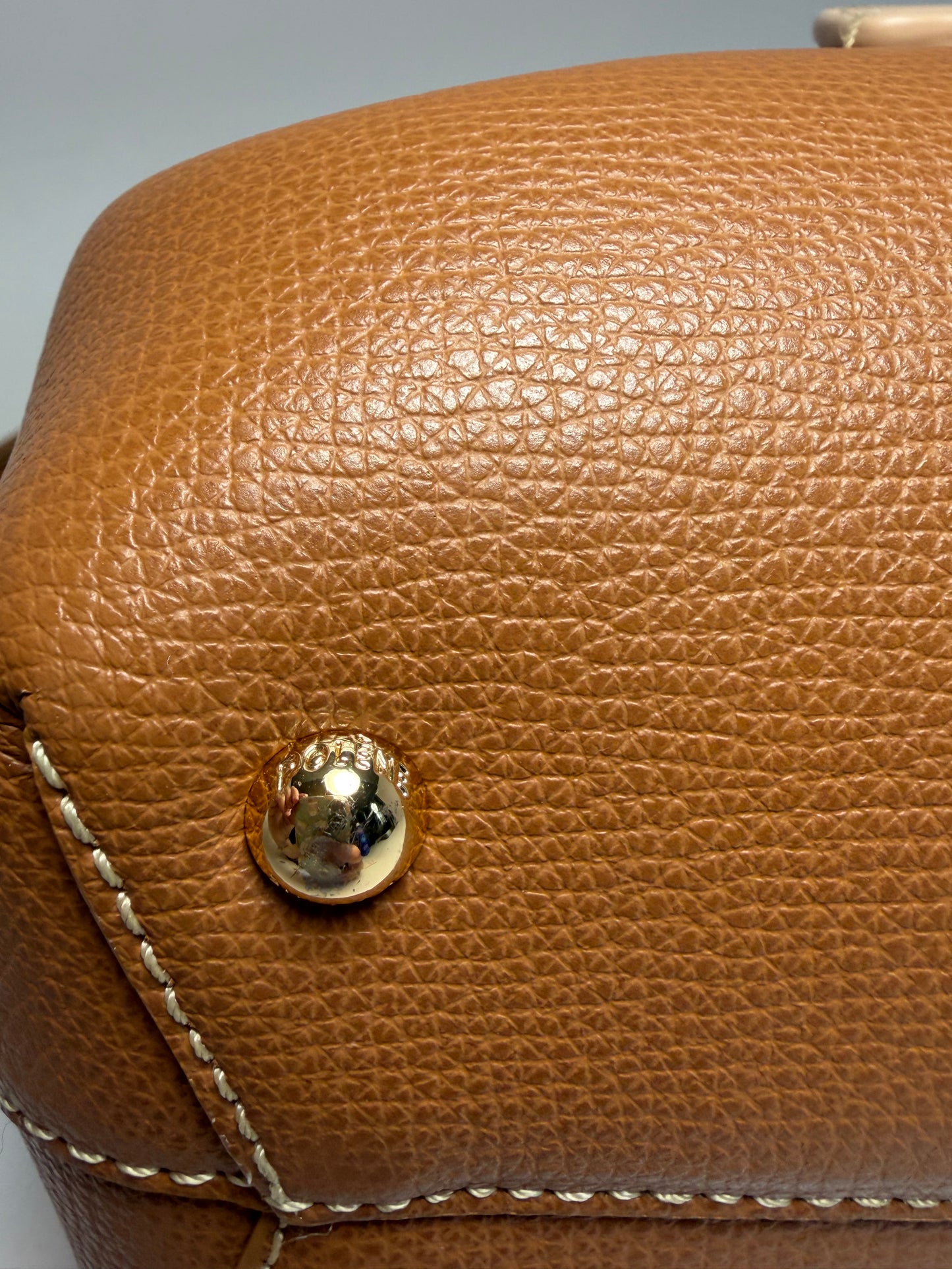 Polène Un Nano Trio Camel Crossbody
