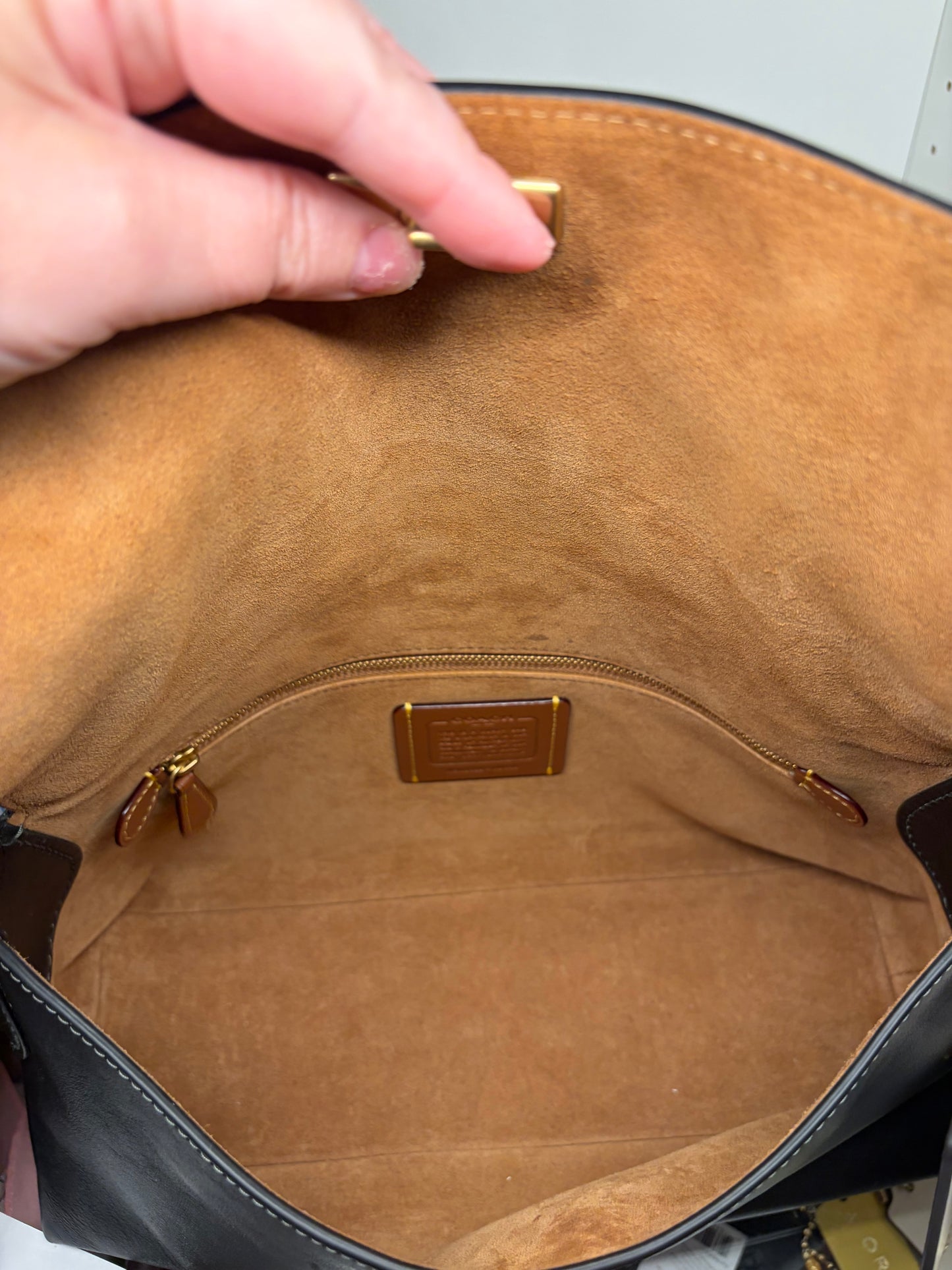 Coach Chelsea 30 Black Leather