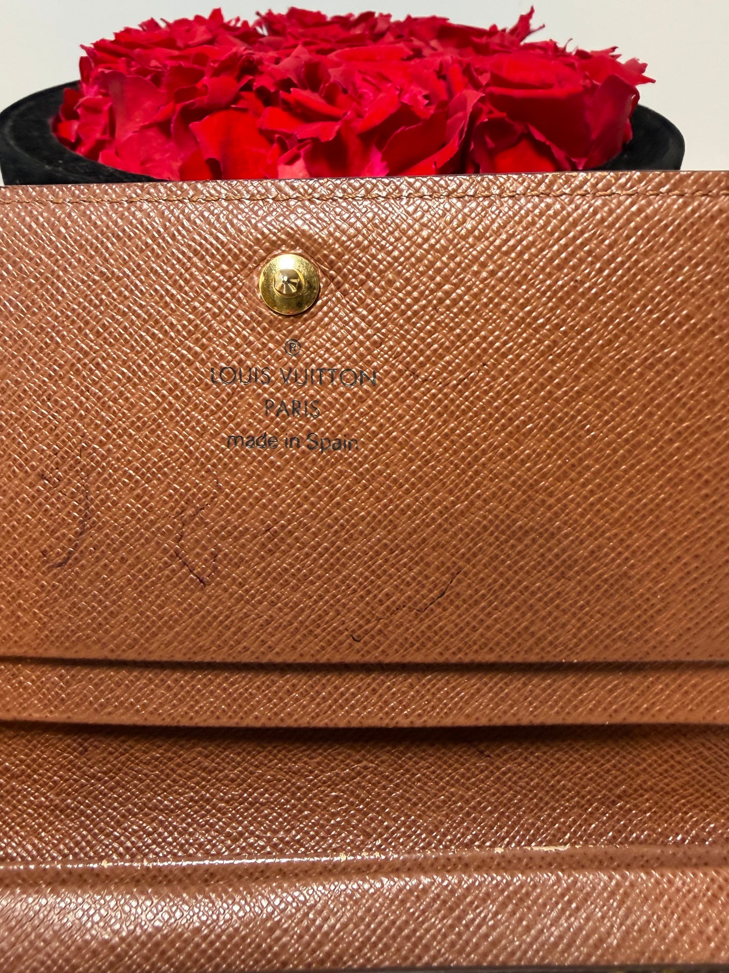 Louis Vuitton Porte Monnaie Tressor Monogram Wallet