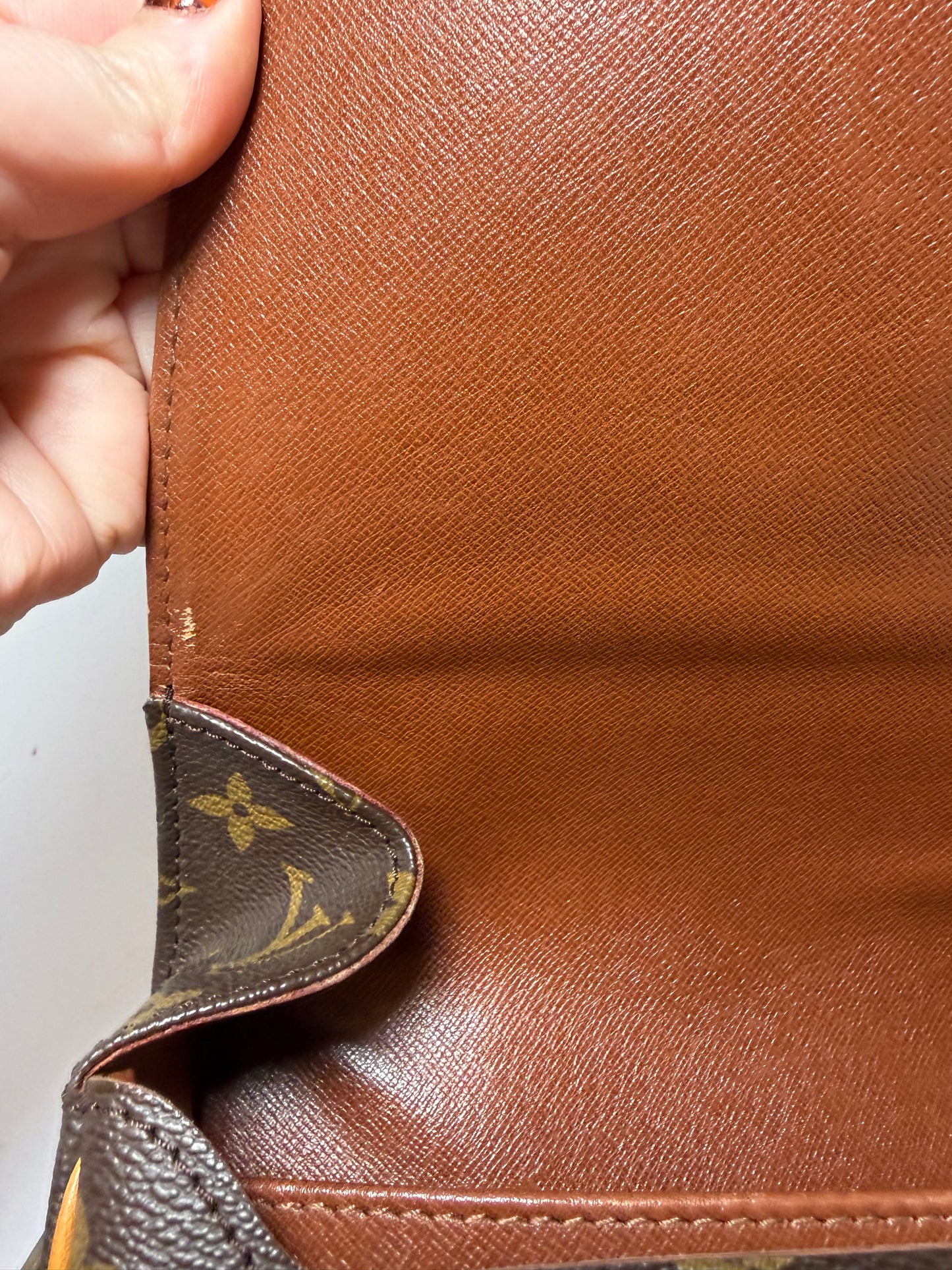 Louis Vuitton Cartouchière MM Monogram Crossbody/Shoulder Bag