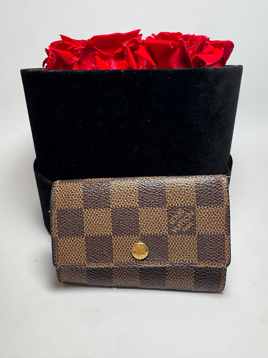 Louis Vuitton Damier Ebene 6 Key Holder