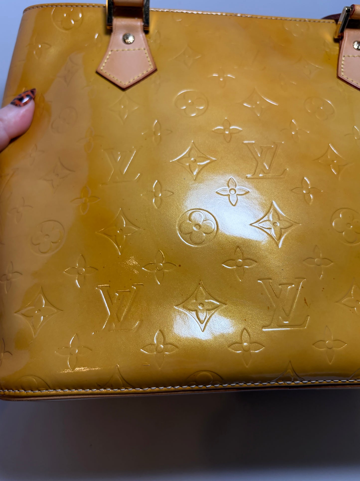 Louis Vuitton Vernis Leather Houston Tote