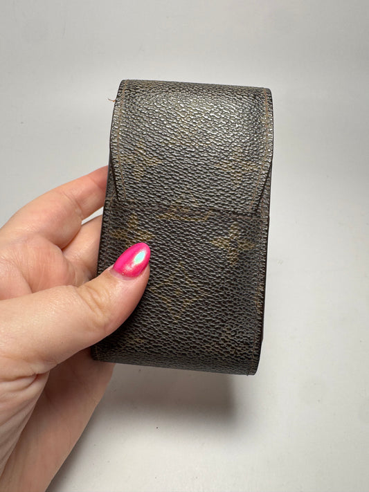 Louis Vuitton Monogram Cigarette Case/Cosmetic Lipstick Holder