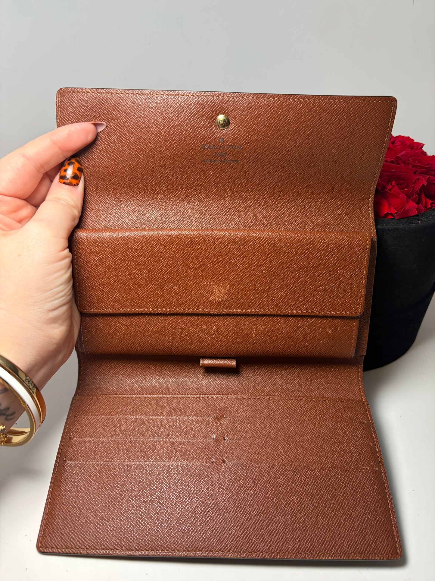 Louis Vuitton Monogram Porte Tressor International Wallet