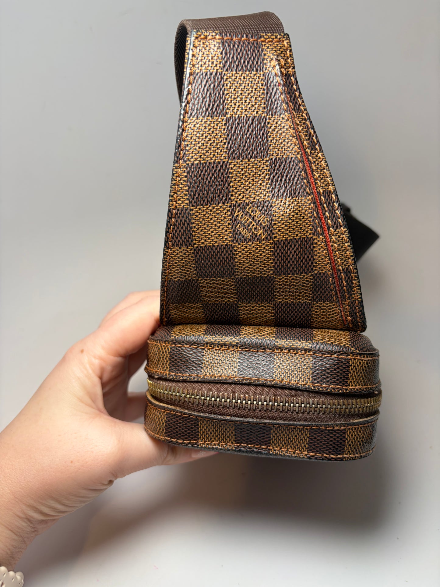 Louis Vuitton Geronimo Belt Bag/Bum Bag Damier Ebene