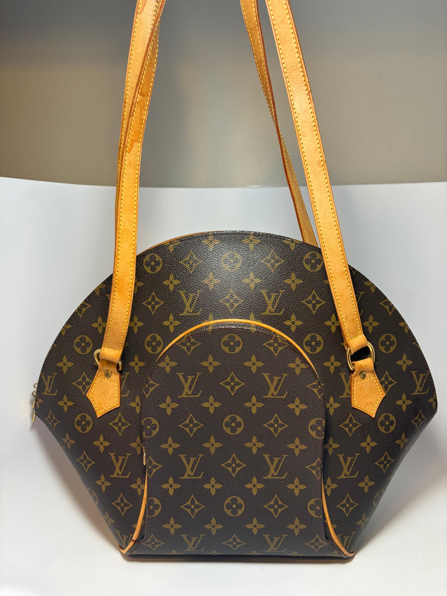 Louis Vuitton Ellipse GM Monogram Shoulder Bag, Made in France April 1998