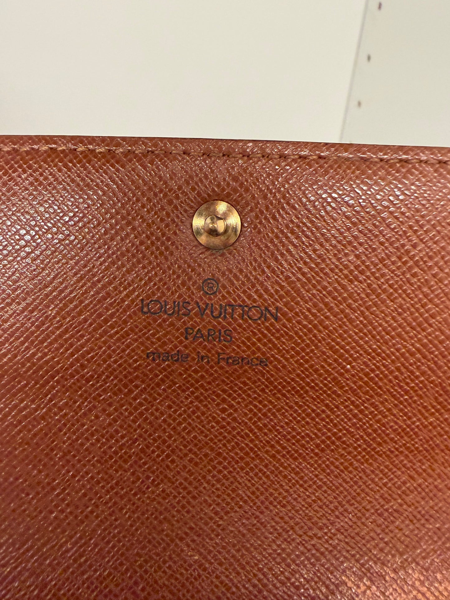 Louis Vuitton Etui papier passport monogram wallet